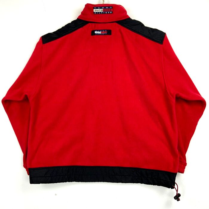 Red Tommy Hilfiger Jumper Vintage Red Sweater XL Tommy Hilfiger