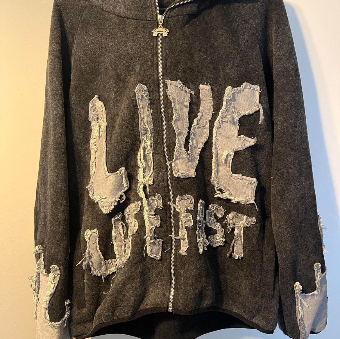 Designer × Vintage Live die zip up Size US L / EU 52-54 / 3 - 1 Thumbnail