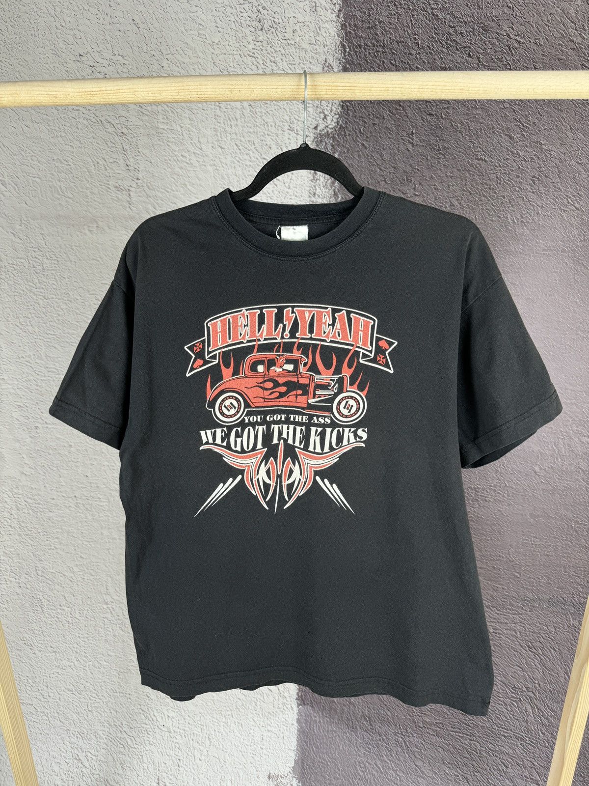 Band Tees Hell Yeah Rock’n’Roll vintage band tee Stedman Size US M / EU 48-50 / 2 - 1 Thumbnail