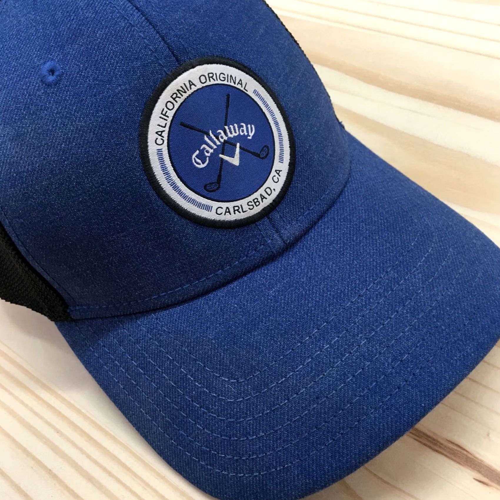 Callaway Callaway Trucker Hats Mens Blue OS Adjustable Curved Brim California Original Size ONE SIZE - 6 Thumbnail