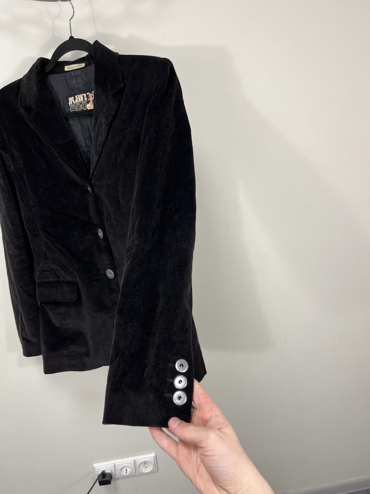 Jean Paul Gaultier Jean Paul Gaultier Velvet Vintage Rare Women’s Blazer Jacket Size L / US 10 / IT 46 - 11 Thumbnail