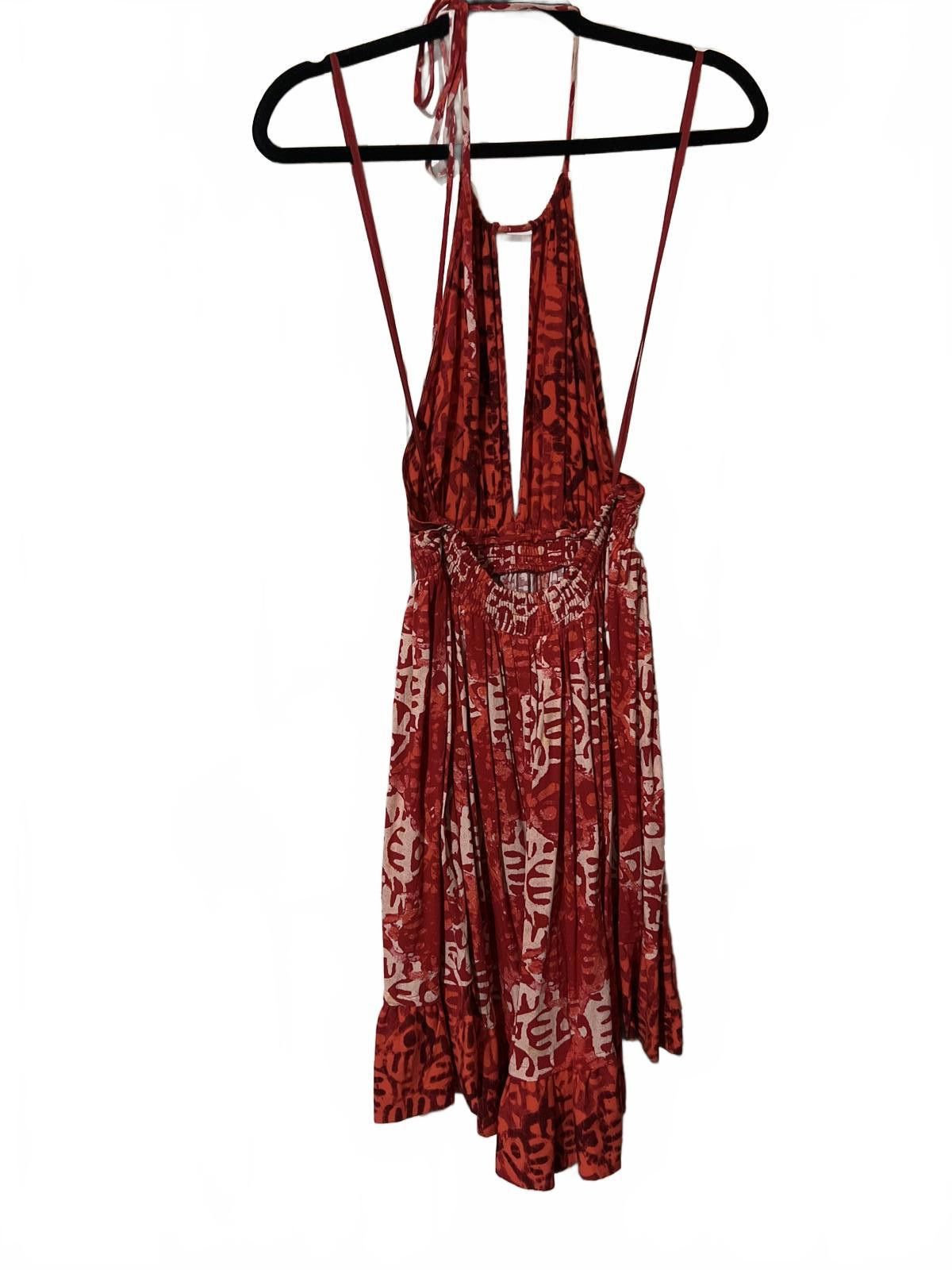 Free People beach day Halter Neck Dress XS (oversized)