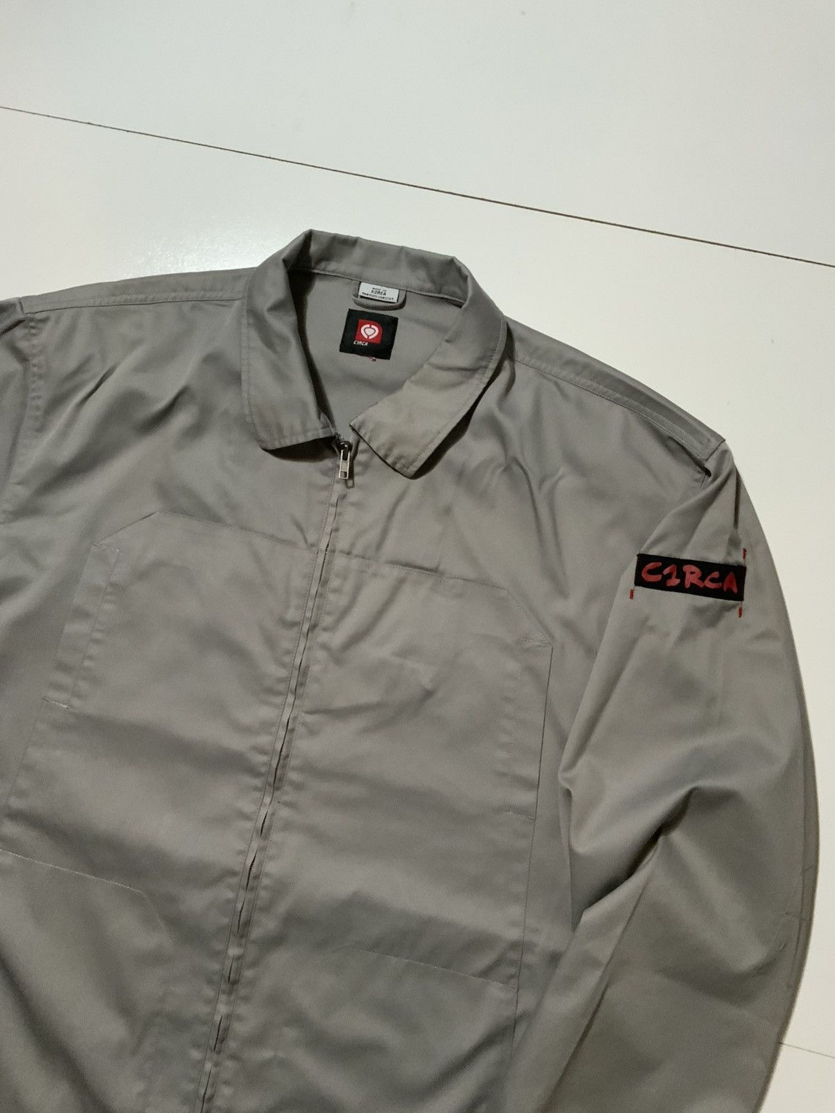 C1RCA × Vintage Y2K Circa Skateboarding Elbow Patch Zip Mechanic Work Jacket Size US L / EU 52-54 / 3 - 3 Thumbnail