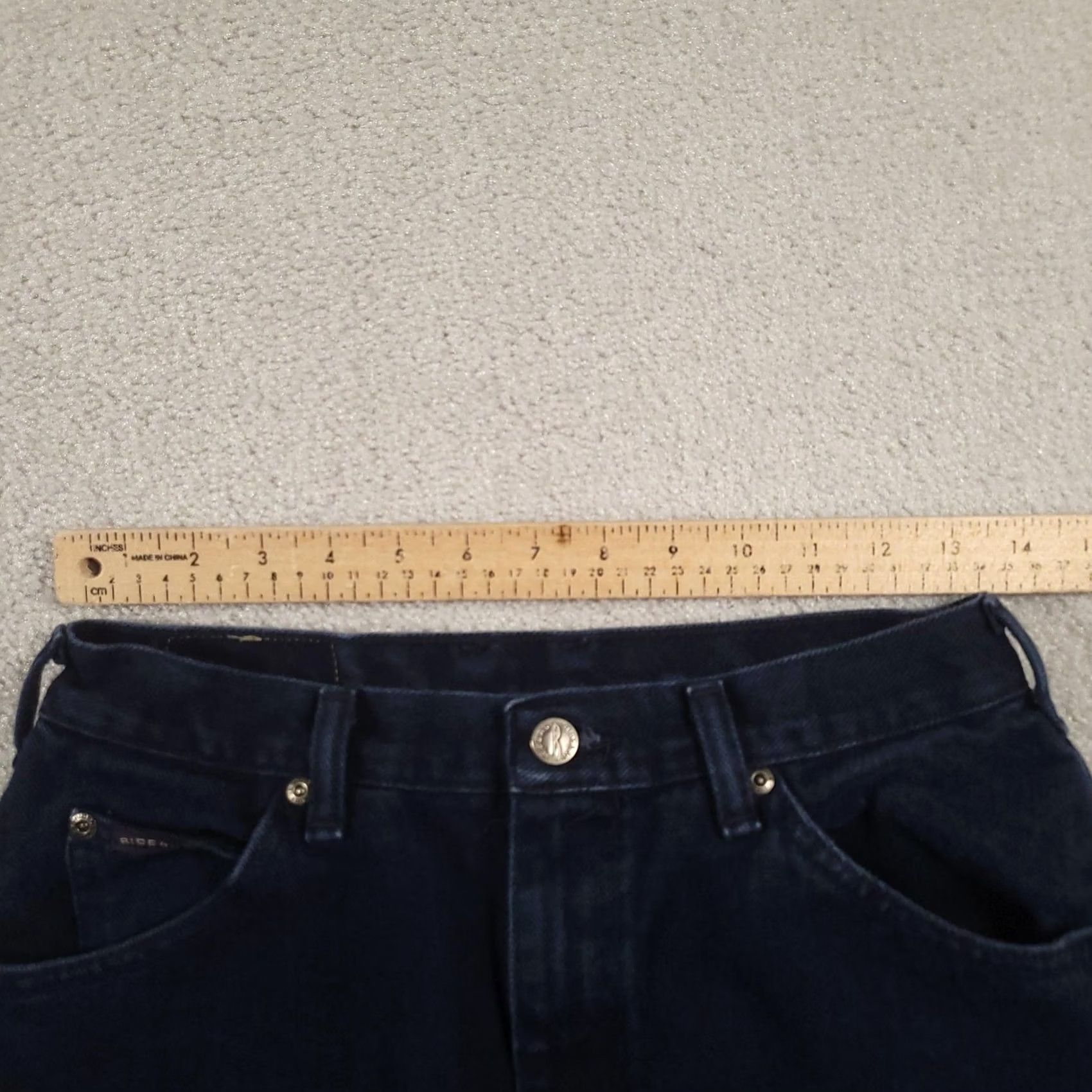 Vintage VINTAGE Lee Riders Jeans Womens 10P Dark Wash High Rise Tapered Leg Mom Denim Womens Jeans Size 32" / US 10 / IT 46 - 6 Thumbnail