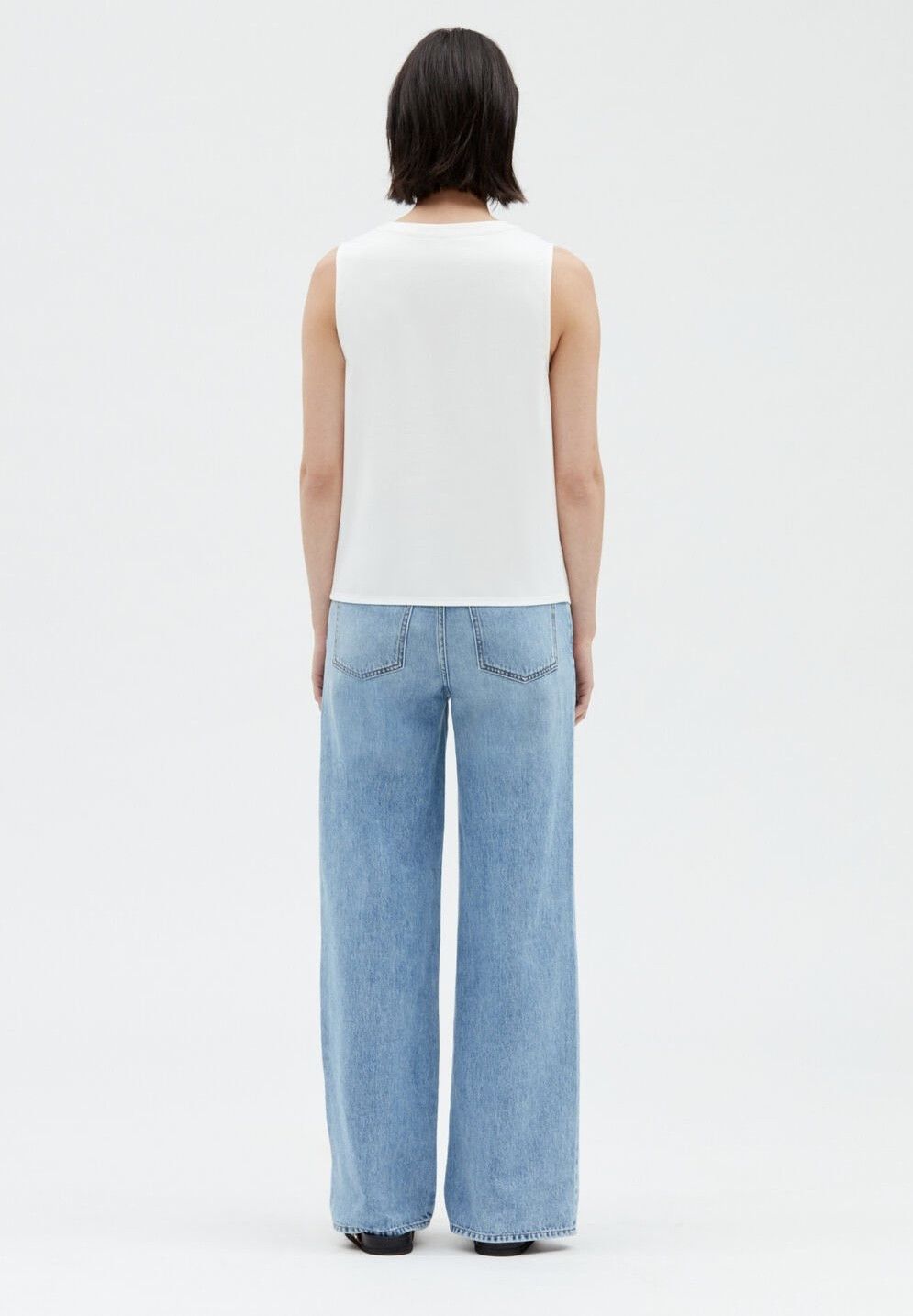 Other Top Claudie Pierlot in ecru with shaped inserts Size L / US 10 / IT 46 - 2 Thumbnail