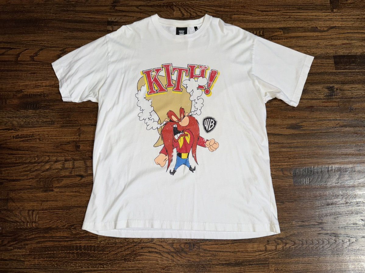 Kith × Warner Bros Kith X Looney Tunes Yosemite Sam Vintage Graphic Tee Sz XL Size US XL / EU 56 / 4 - 1 Thumbnail