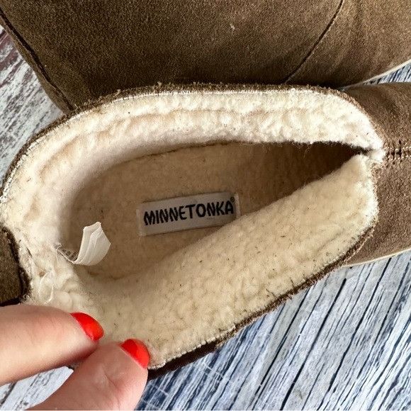 Minnetonka Minnetonka Tamson Men’s Shearling Lined Suede Boots Size US 8 / EU 41 - 9 Thumbnail