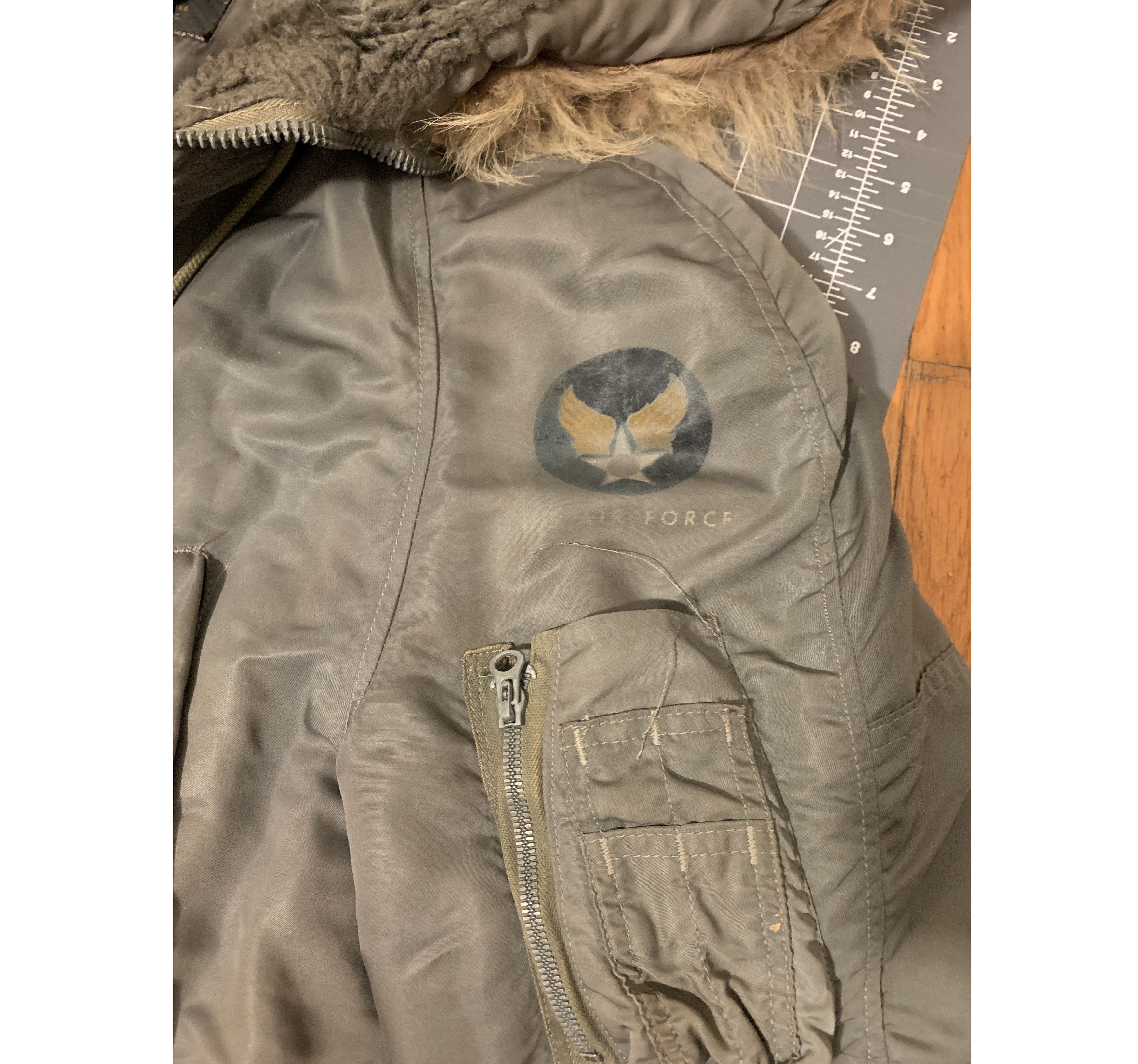 Other US Air Force Early N-3B Snorkel Bulb Arms Parka Anorak Size US M / EU 48-50 / 2 - 2 Thumbnail