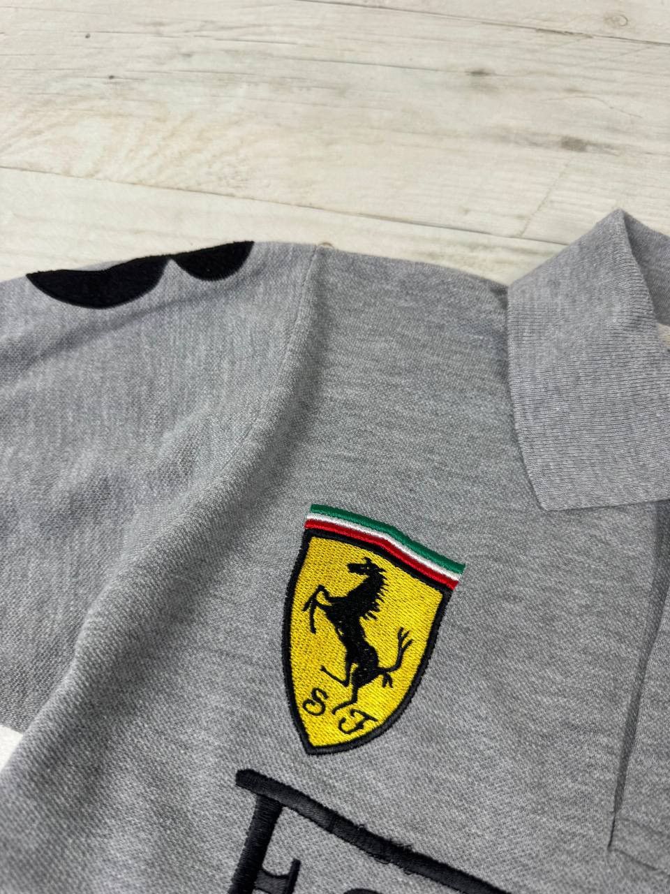 La Martina Vintage La Martina Ferrari Italia Team Rugby Polo Shirt Size US S / EU 44-46 / 1 - 5 Thumbnail