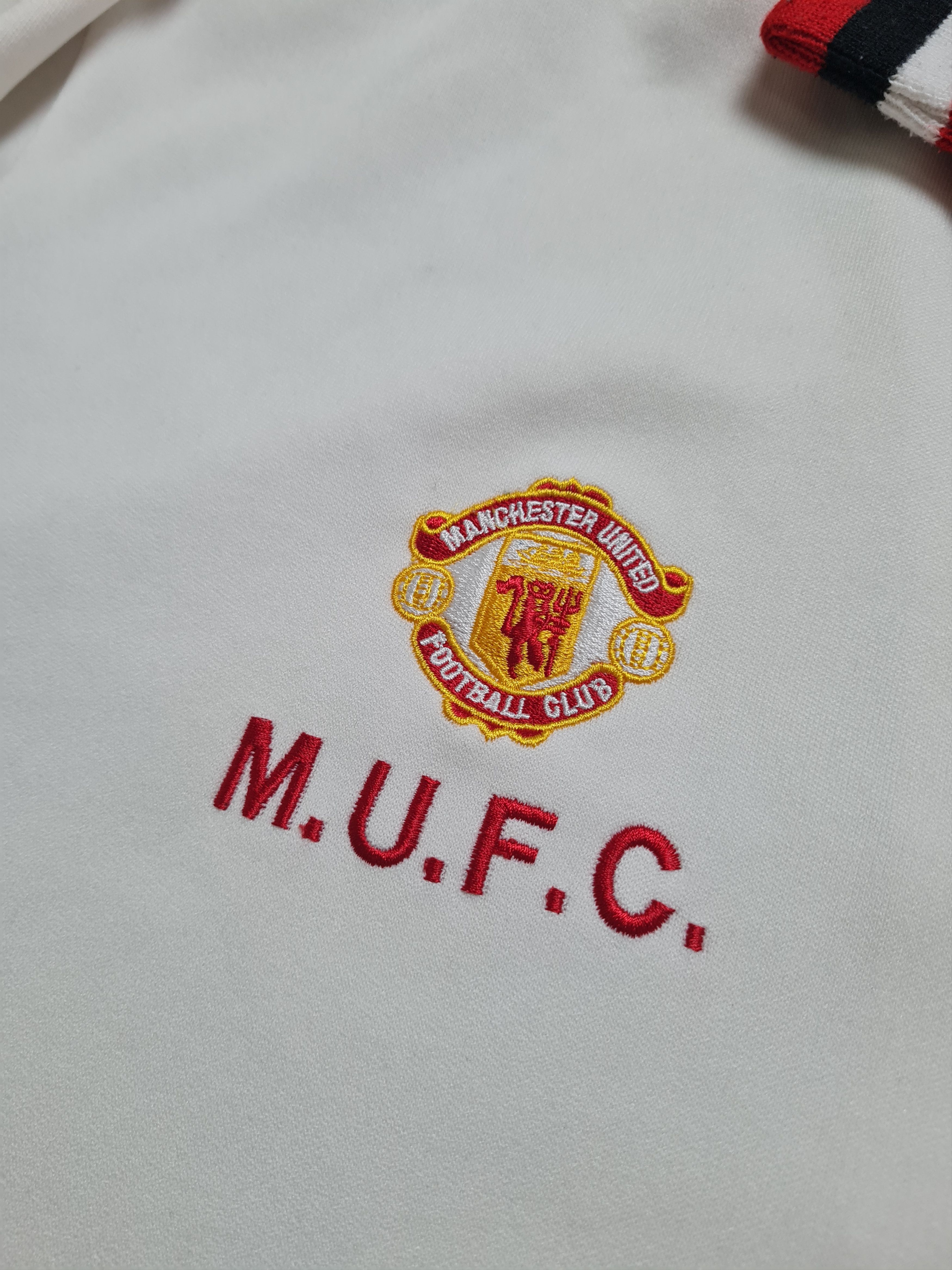 Other MANCHESTER UNITED 80s FOOTBALL SOCCER JACKET SCORE DRAW Size US L / EU 52-54 / 3 - 15 Thumbnail