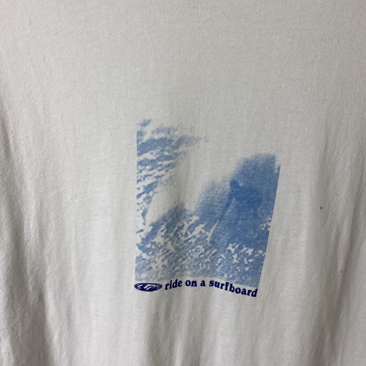Vintage 2000s Barbad Surf Tee Surfing Size US L / EU 52-54 / 3 - 2 Thumbnail