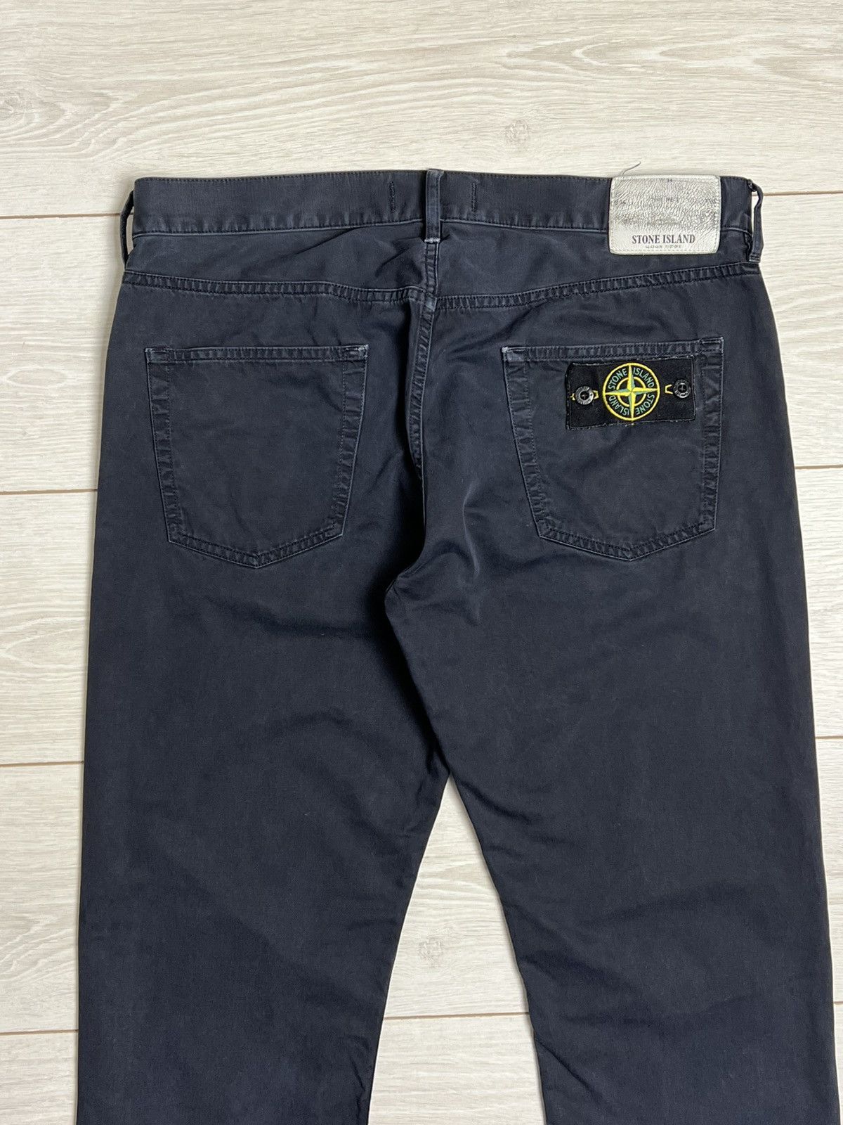 Stone Island Stone Island SS13 Archive Navy Cotton Chinos W34 5815J4BZM Size US 34 / EU 50 - 3 Thumbnail
