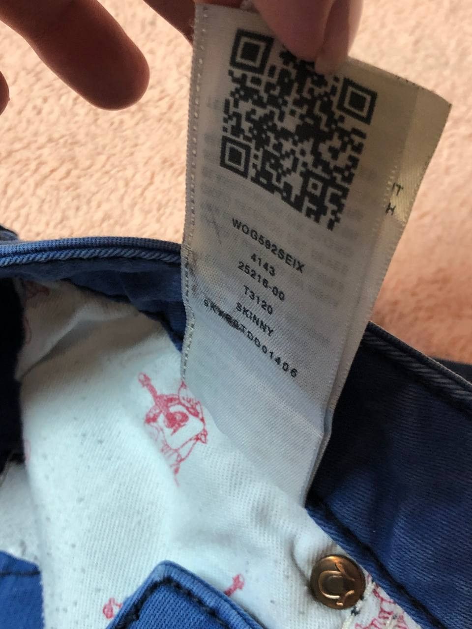 True Religion True Religion jeans skinny Vintage Y2K streetwear Size US 28 / EU 44 - 5 Thumbnail