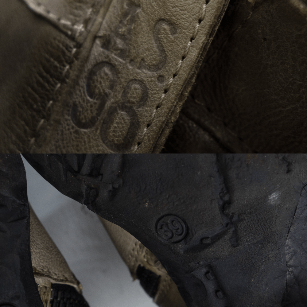 A.S.98 AS98 Belted Leather Boots Size US 9 / IT 39 - 8 Thumbnail