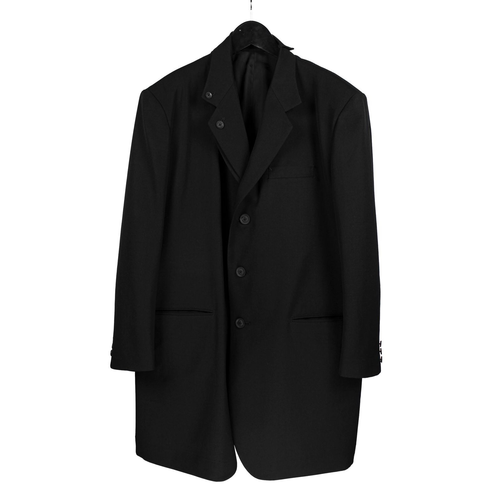 Yohji Yamamoto Pour Homme - Left Front Double Flap JKT