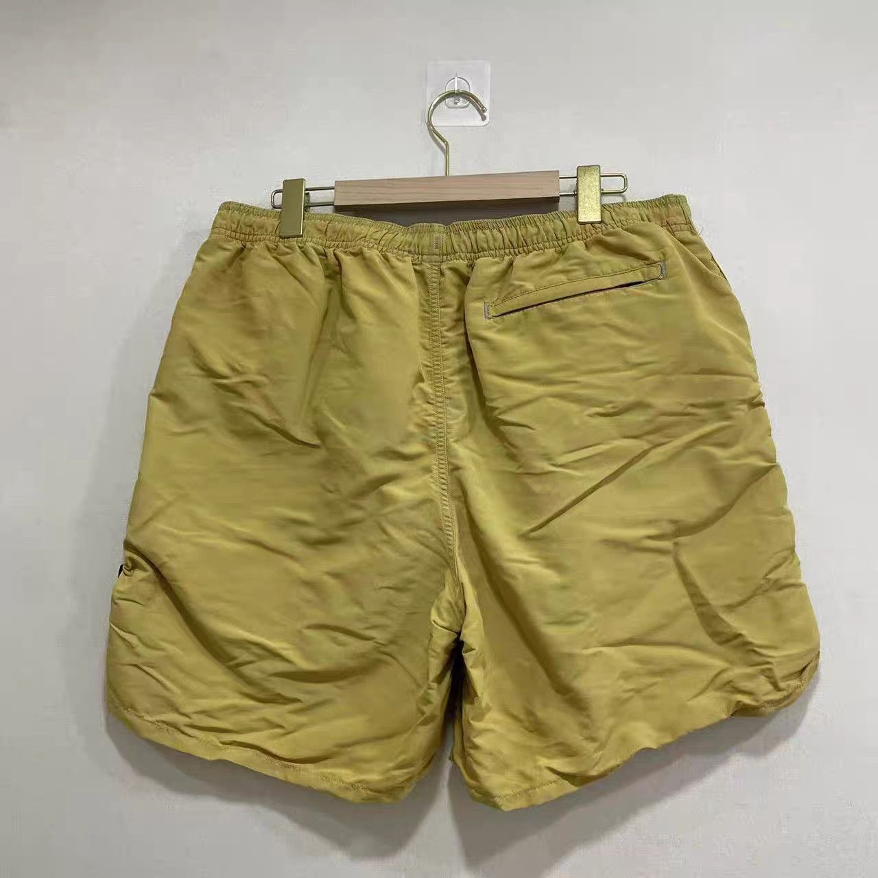 Stussy Stussy Yellow Logo Vintage Retro Shorts K15 Size US 35 - 2 Thumbnail