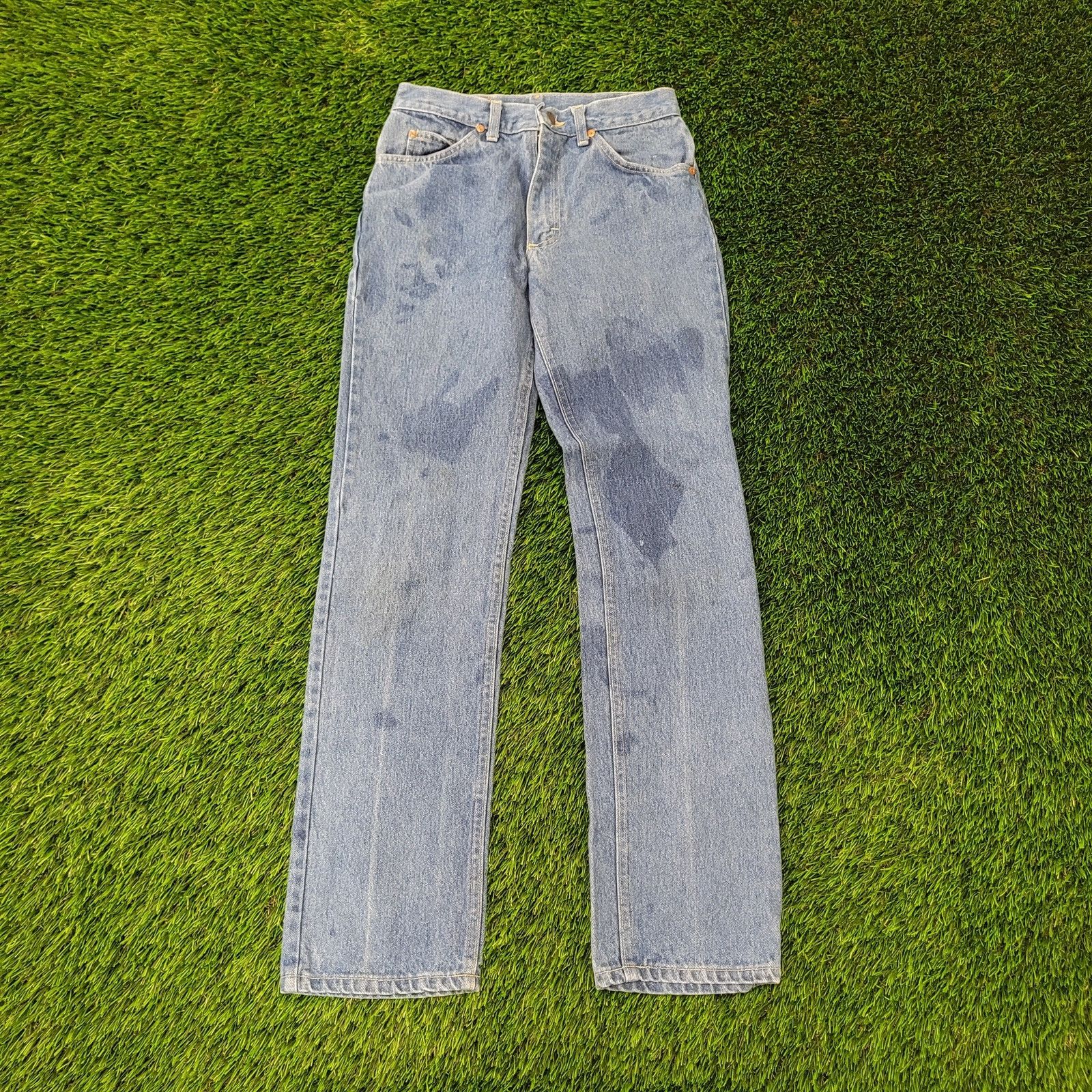 Lee Vintage 80s LEE Riders Jeans 26x31 USA Union-Made Faded Size US 26 / EU 42 - 1 Thumbnail