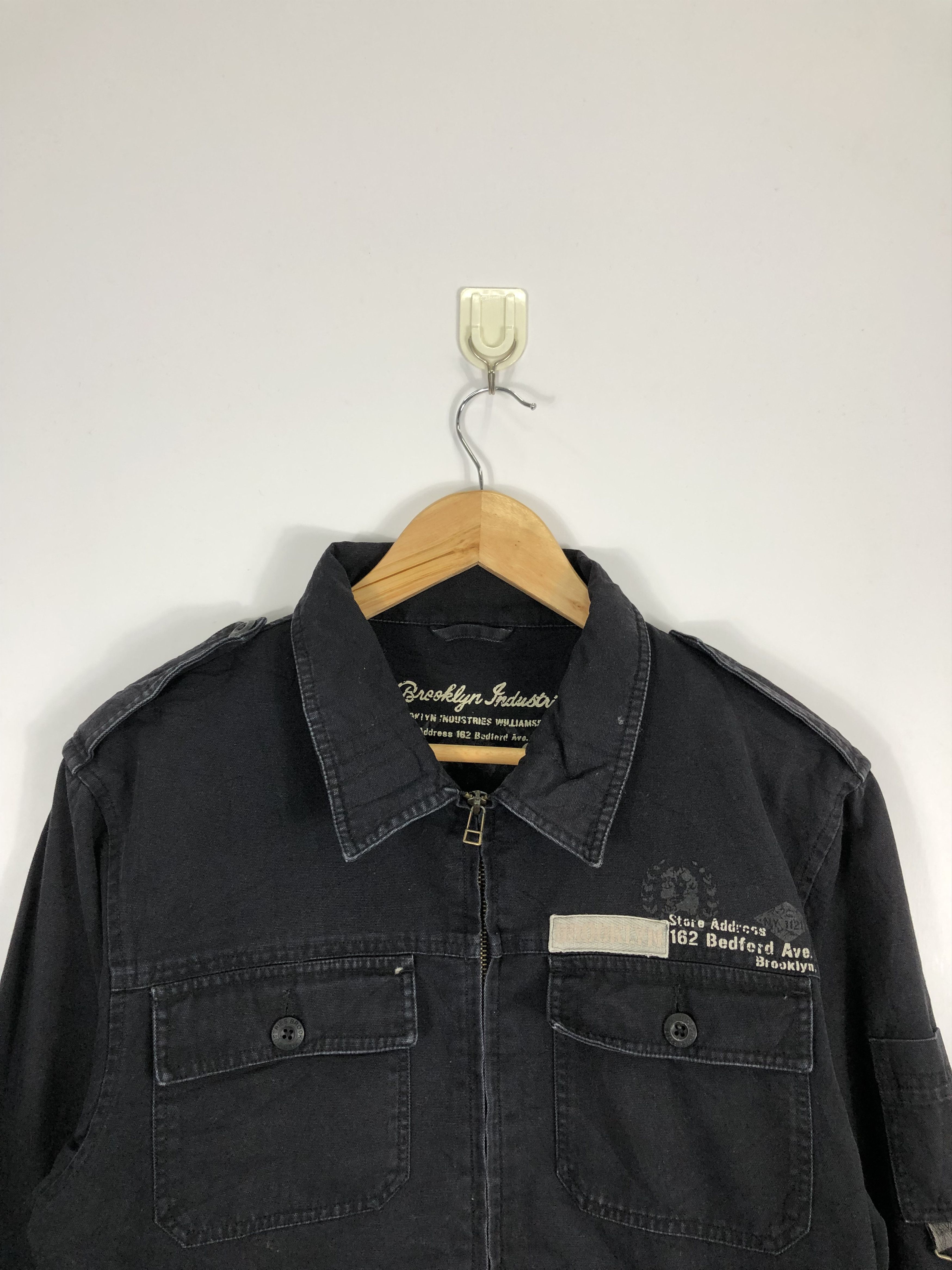 Vintage Vintage Brooklyn Industries Denim Jacket J0659 Size US M / EU 48-50 / 2 - 6 Thumbnail