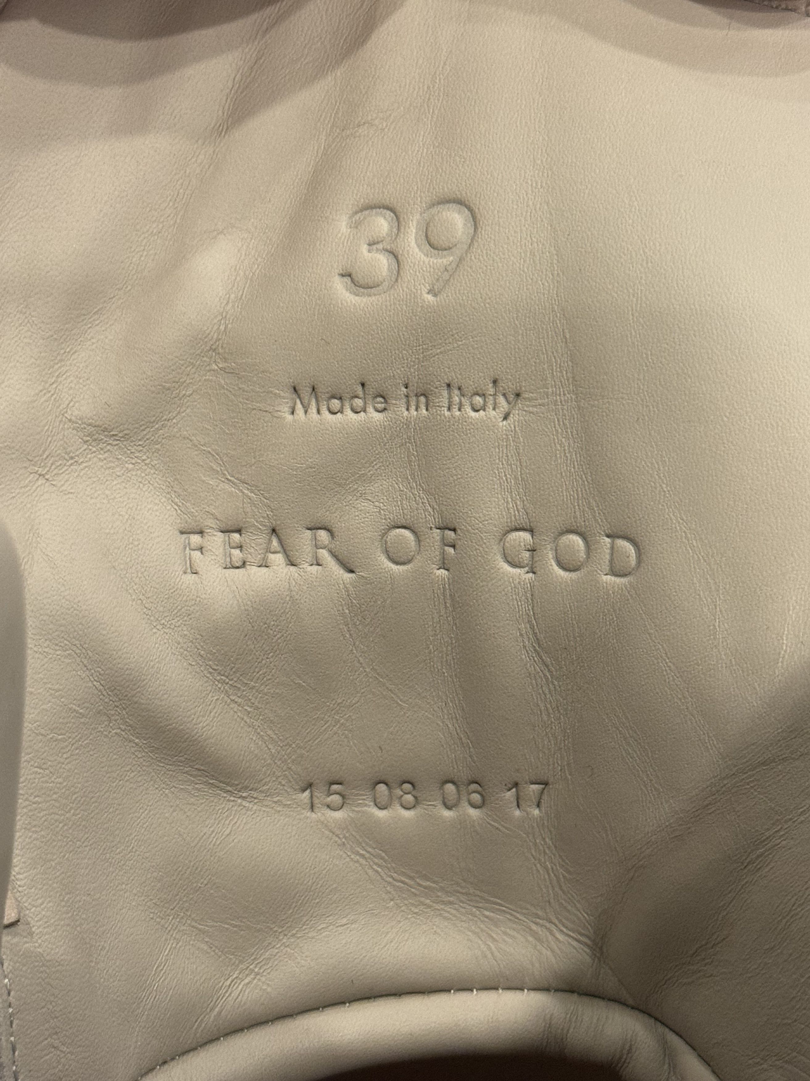Fear of God Fear of God Fifth Collection Hiking Sneaker Perla 39 NIB Size US 6 / EU 39 - 8 Thumbnail