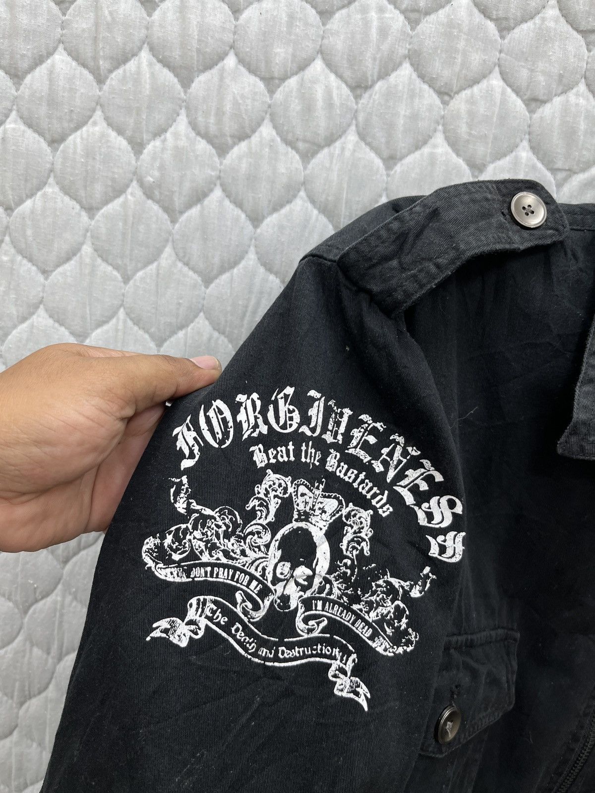 Le Grande Bleu (L.G.B.) 🔥🔥🔥ARCHIVE HEDGEHOP SKULLS JACKET Size US M / EU 48-50 / 2 - 16 Thumbnail