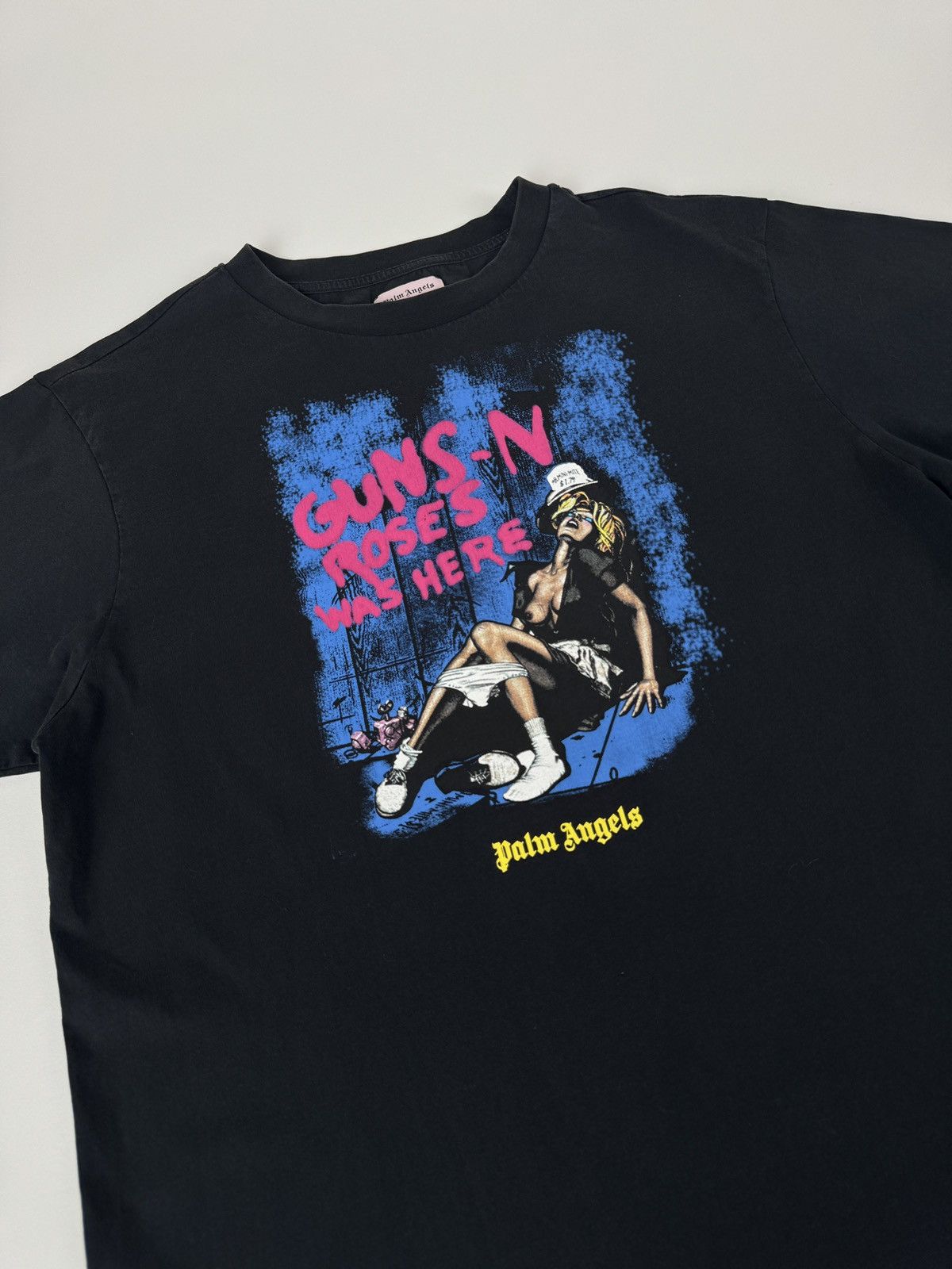 Palm Angels Palm Angels Guns N Roses Maxfield Collab Tee Size US L / EU 52-54 / 3 - 3 Thumbnail