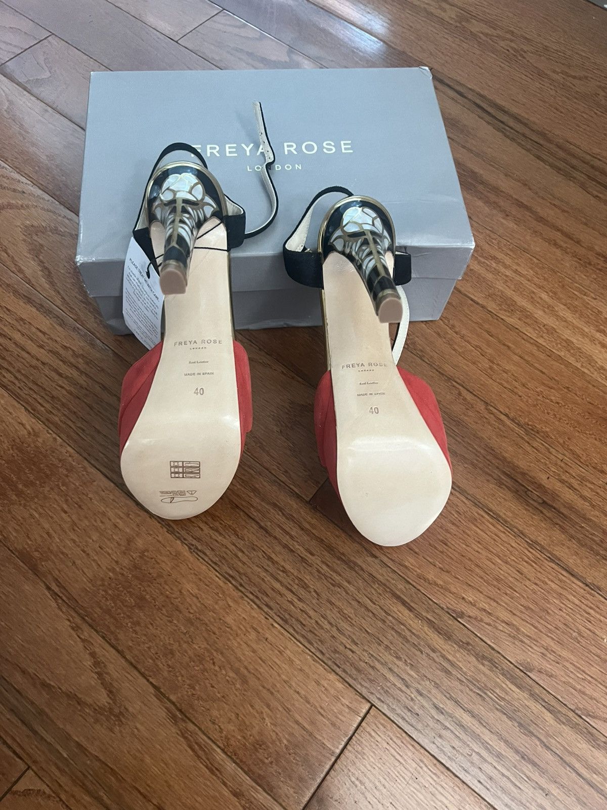 FREDA SALVADOR Freya rose heels Size US 9 / IT 39 - 3 Thumbnail