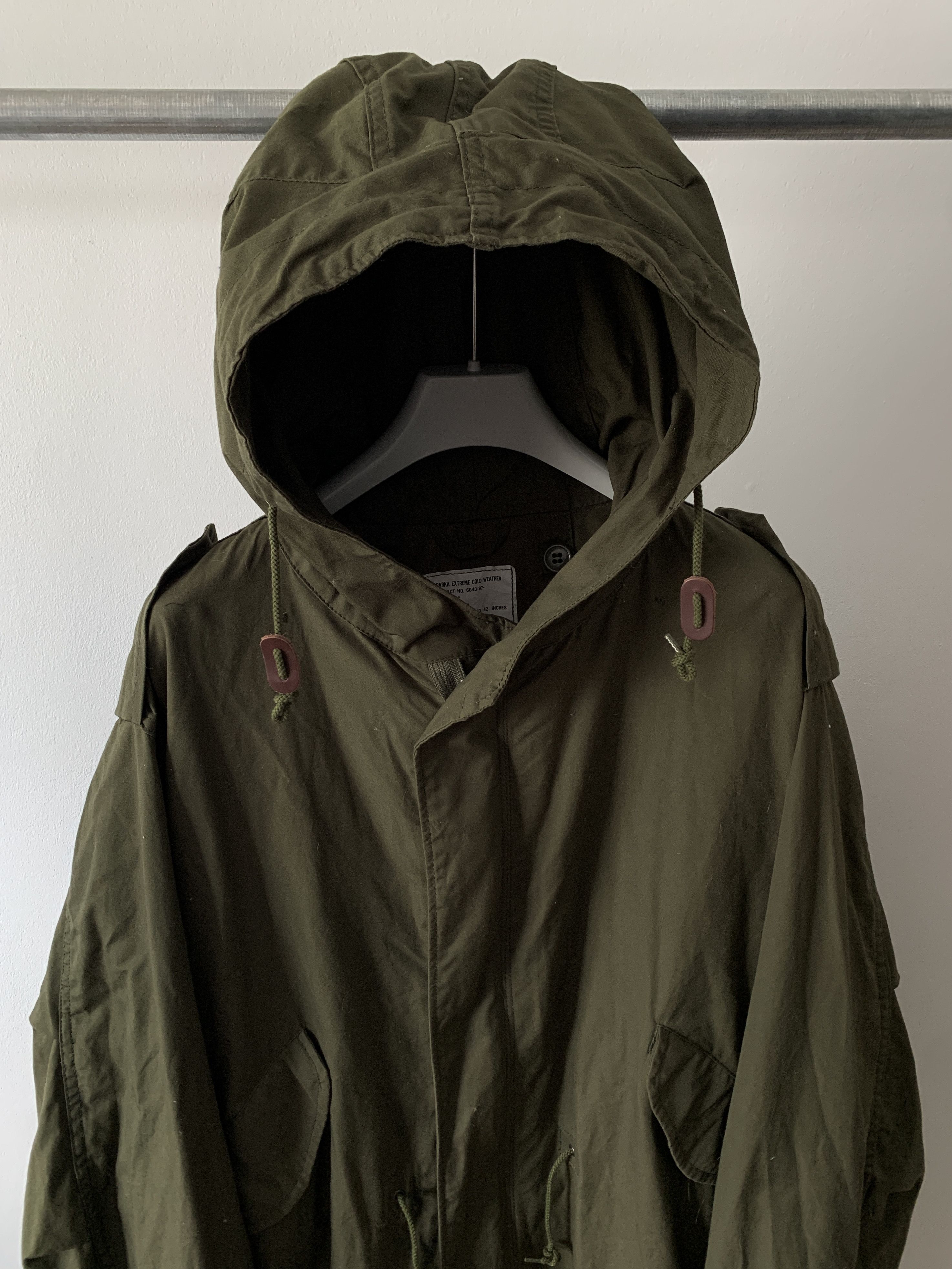 Vintage Vintage Houston M51 Parka Extreme Cold Weather Military Coat Size US L / EU 52-54 / 3 - 2 Thumbnail