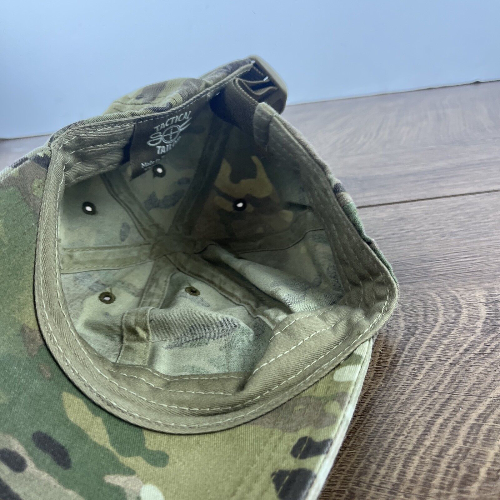 Other Green Camo Hat Patch Adjustable Adult Size Hat Camo Green Ca Size ONE SIZE - 11 Thumbnail