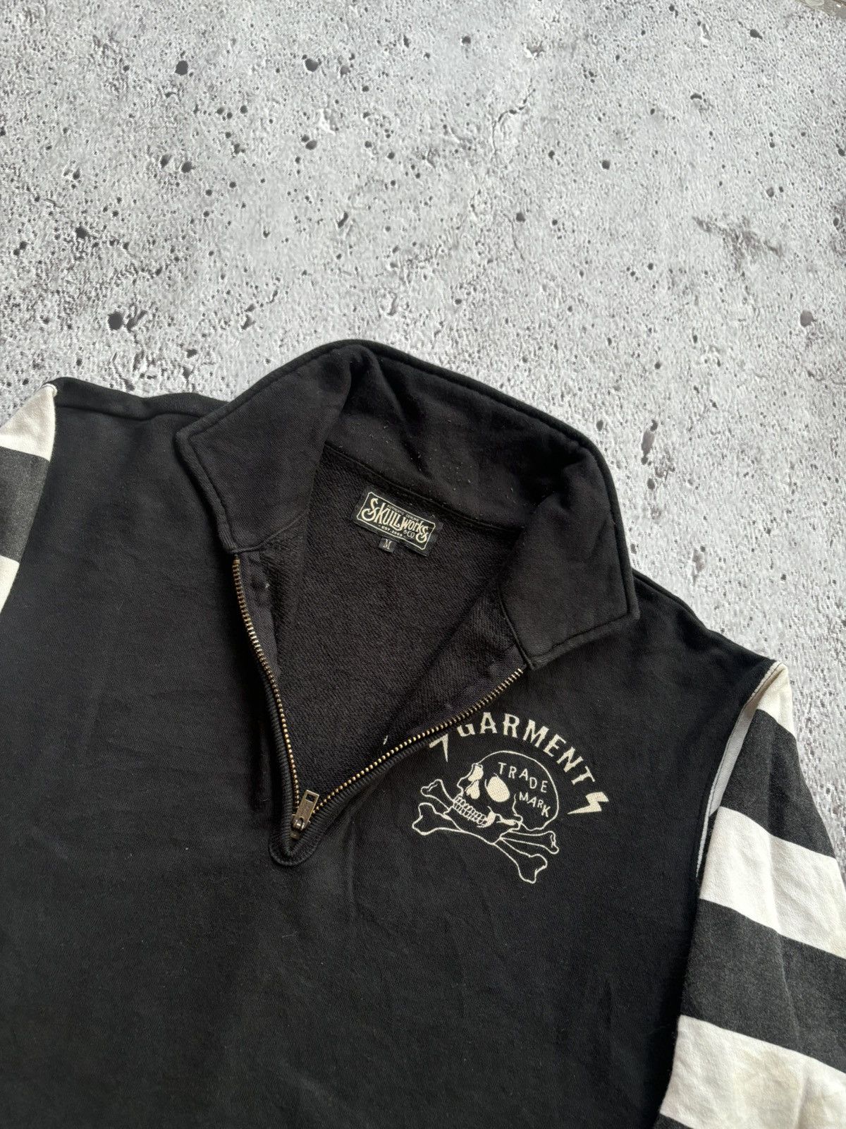 Hysteric Glamour Y2k Skull work zip sweatshirt Size US M / EU 48-50 / 2 - 6 Thumbnail