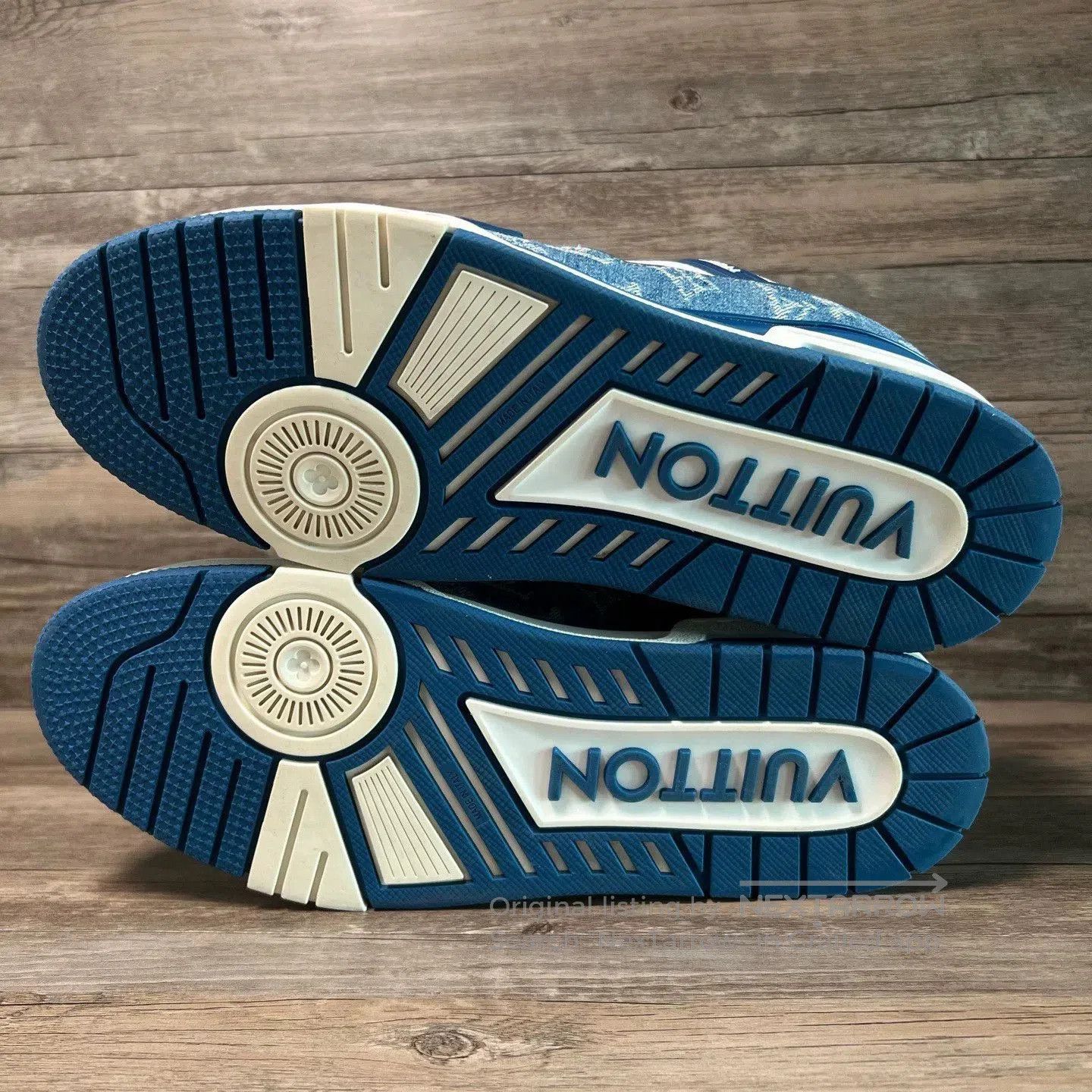 Louis Vuitton Louis Vuitton LV Trainer Denim. Size US 10 / EU 43 - 6 Thumbnail