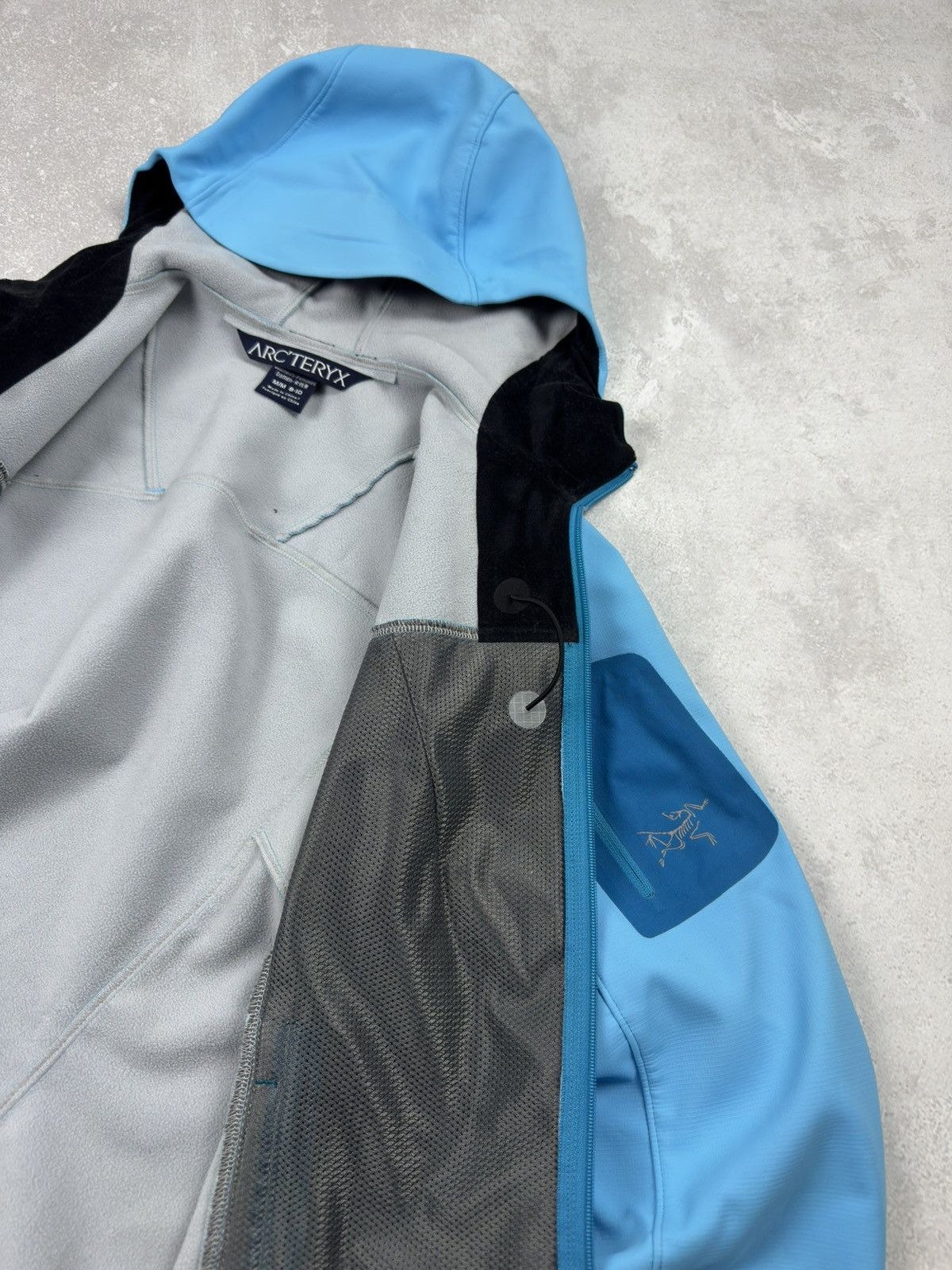 Arc'teryx Vintage Arcteryx Gamma MX Hooded Blue Shell Outdoor Jacket Size S / US 4 / IT 40 - 17 Thumbnail