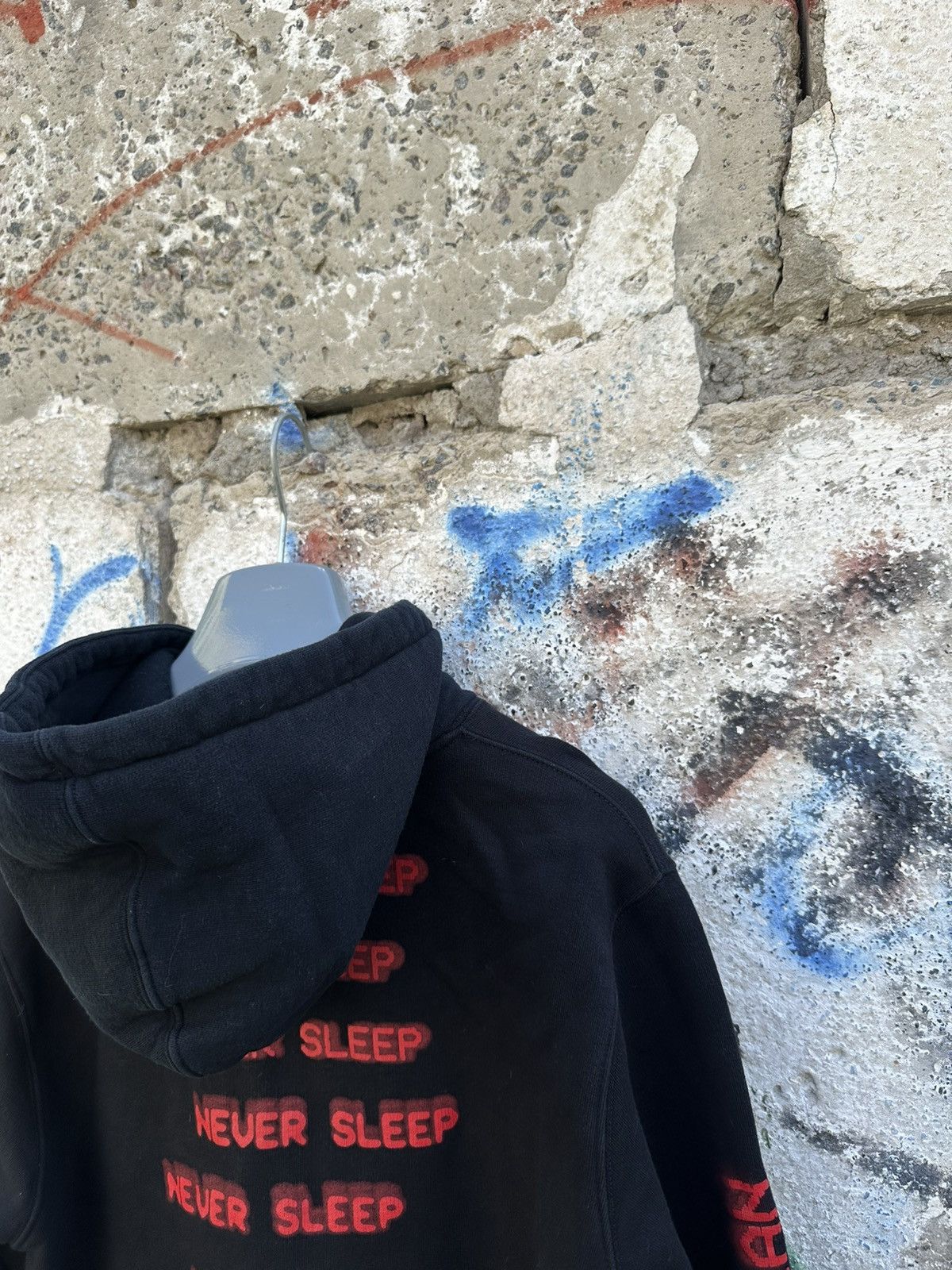 Marcelo Burlon Mercelo Burlon Hoodie County of Milan "Never Sleep" Large Size US L / EU 52-54 / 3 - 5 Thumbnail