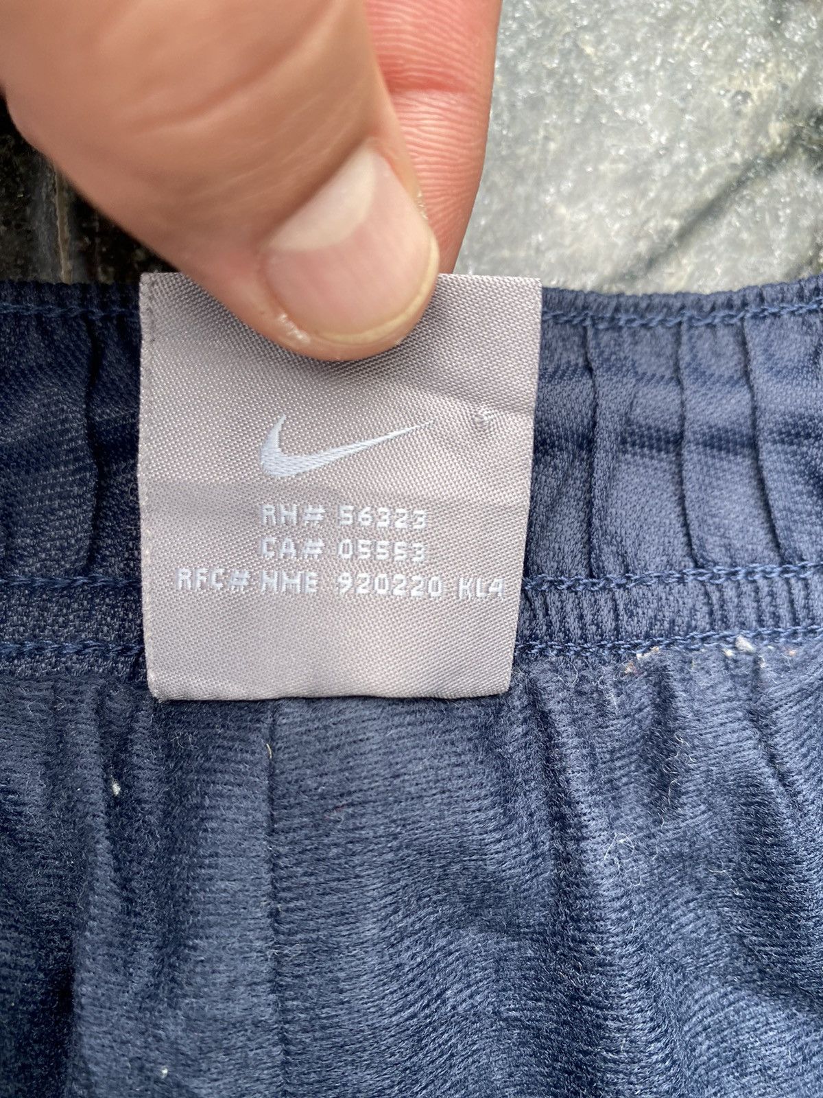 Nike × Vintage 90S NIKE Y2K BAGGY RETRO RARE SWOOSH LOGO TRACK PANTS Size US 33 - 6 Thumbnail