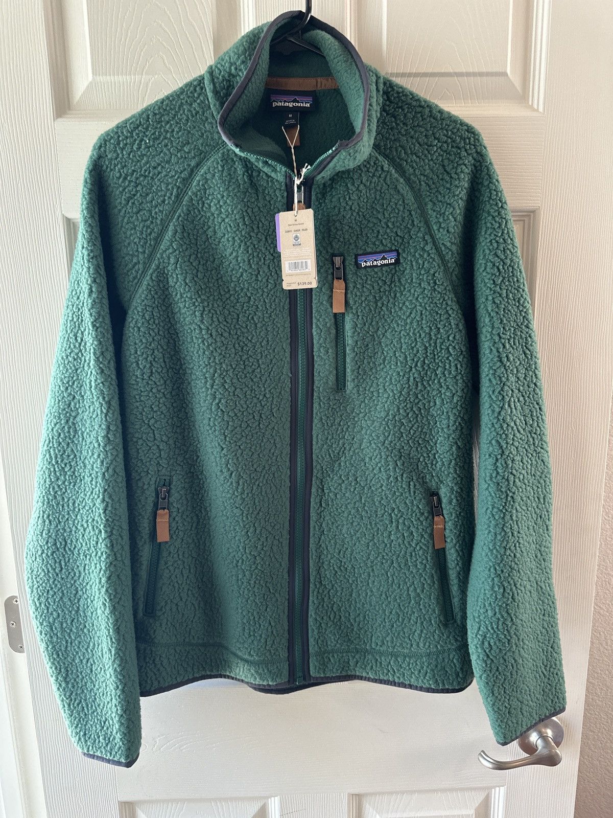 Patagonia Patagonia men’s retro pile jacket-2020 oak grove green Size US M / EU 48-50 / 2 - 5 Thumbnail