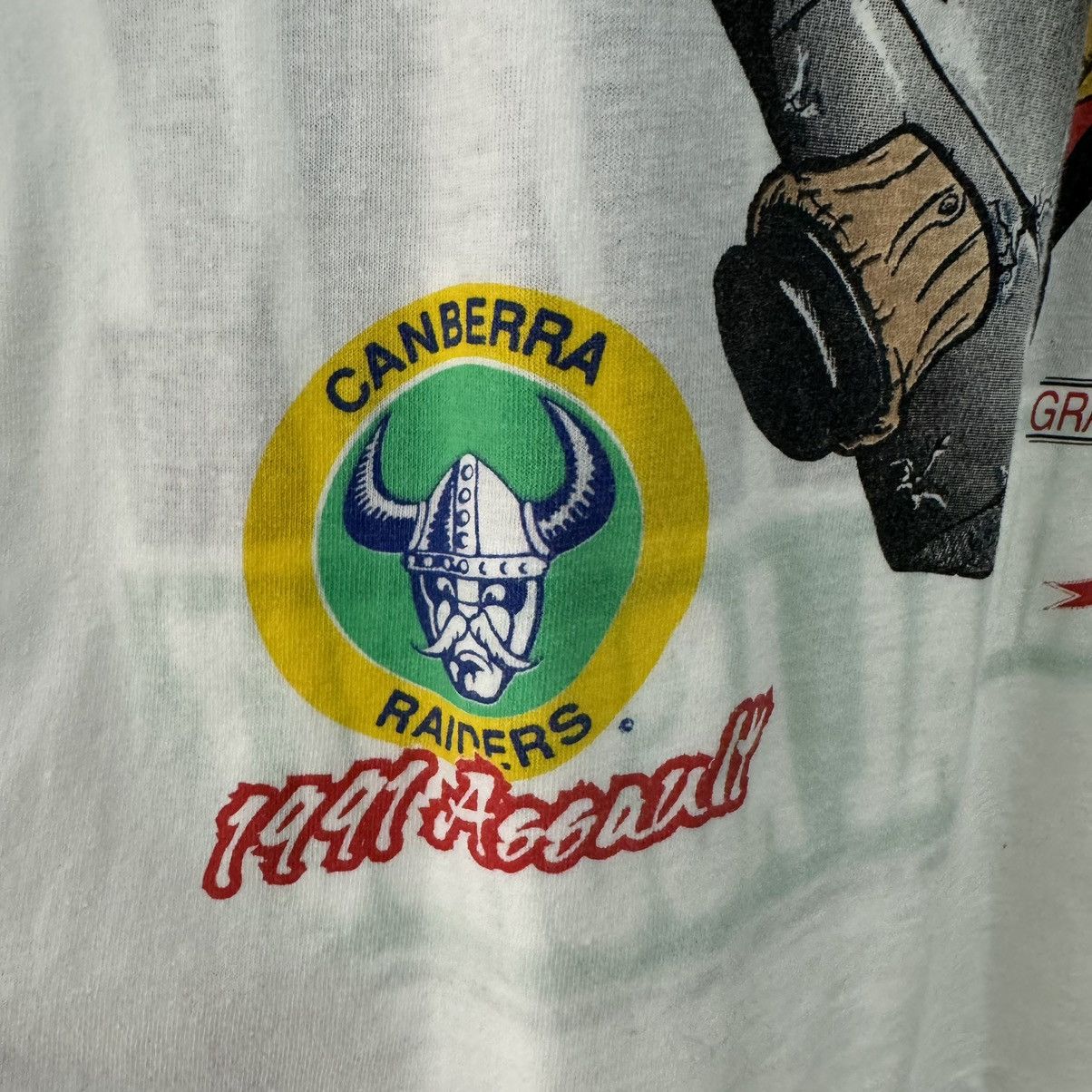Vintage 91’s Winfield Cup Canberra Raiders Tee Size US XXL / EU 58 / 5 - 6 Thumbnail