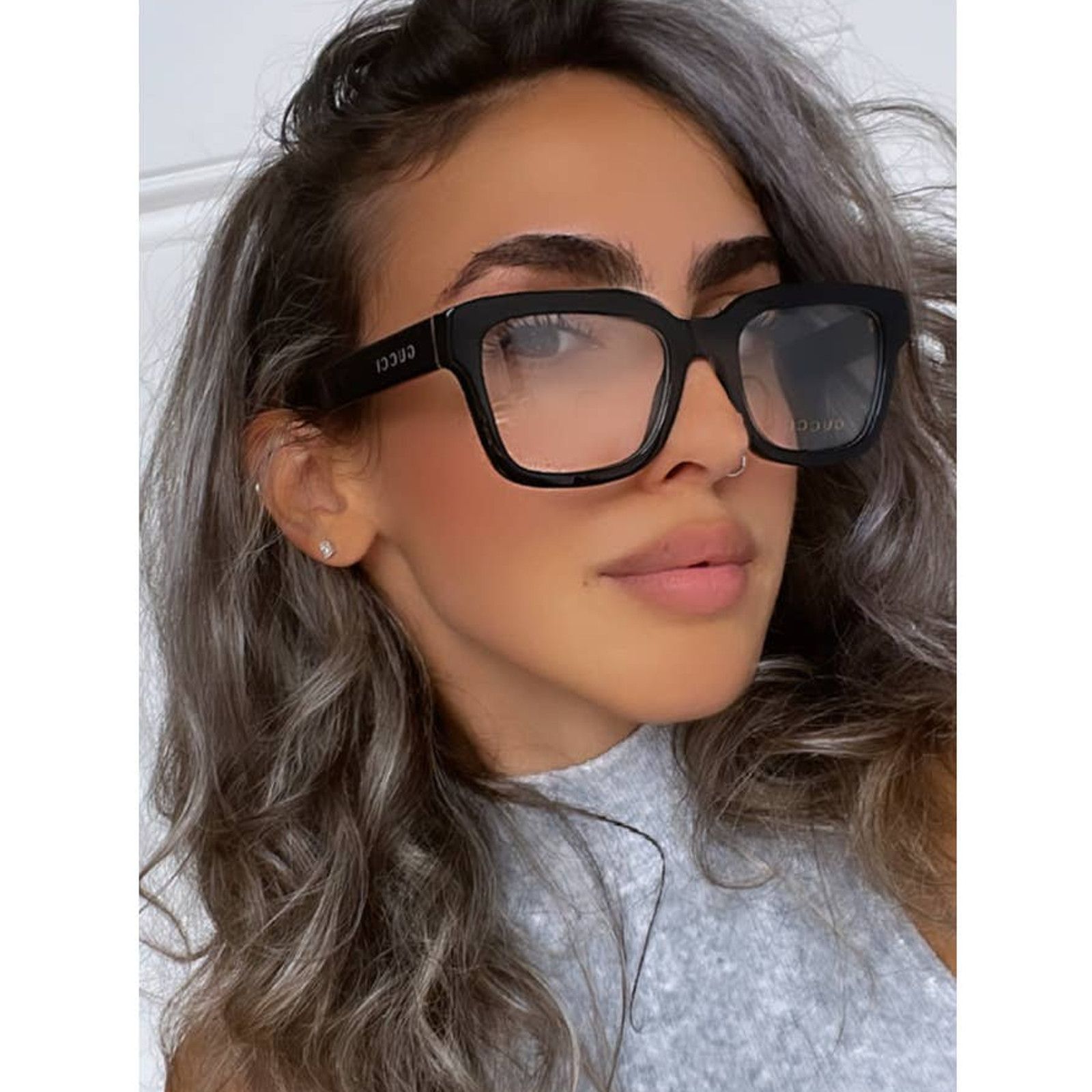 NEW Gucci GG1138O Black Eyeglasses Frames Unisex