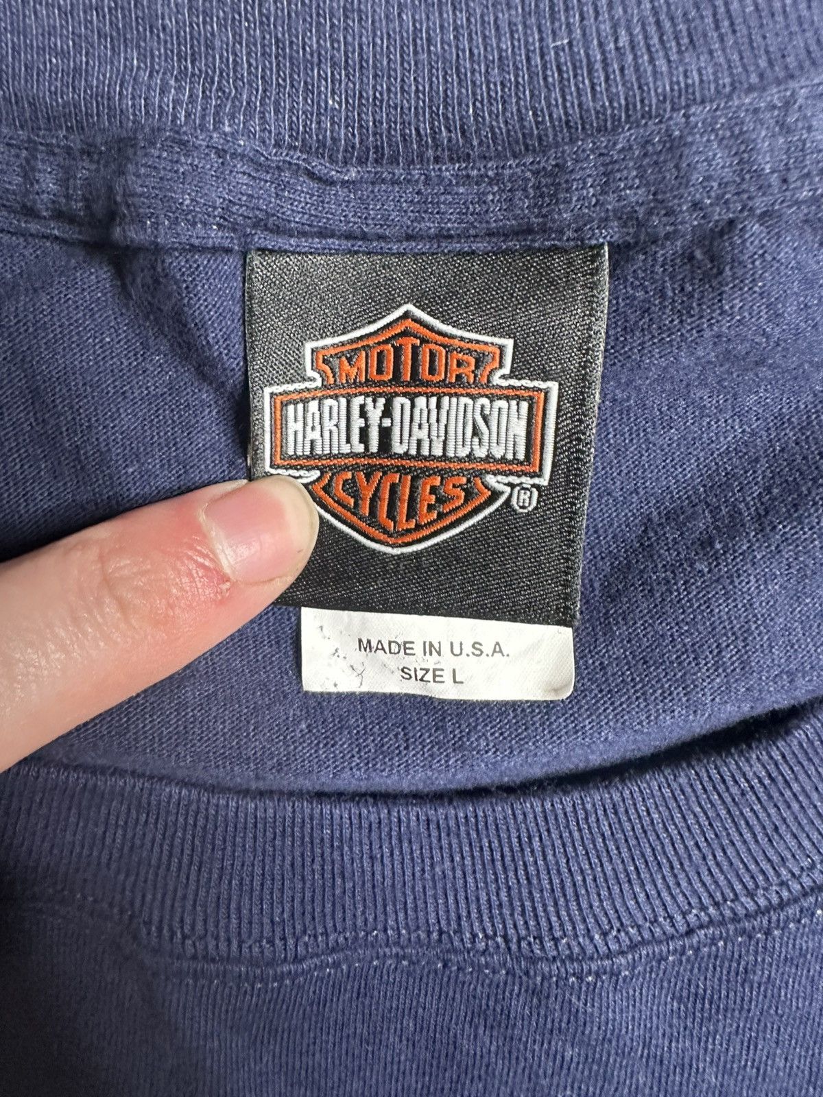 Harley Davidson Vintage Harley Davidson Made In USA Tank Top Size US L / EU 52-54 / 3 - 4 Thumbnail