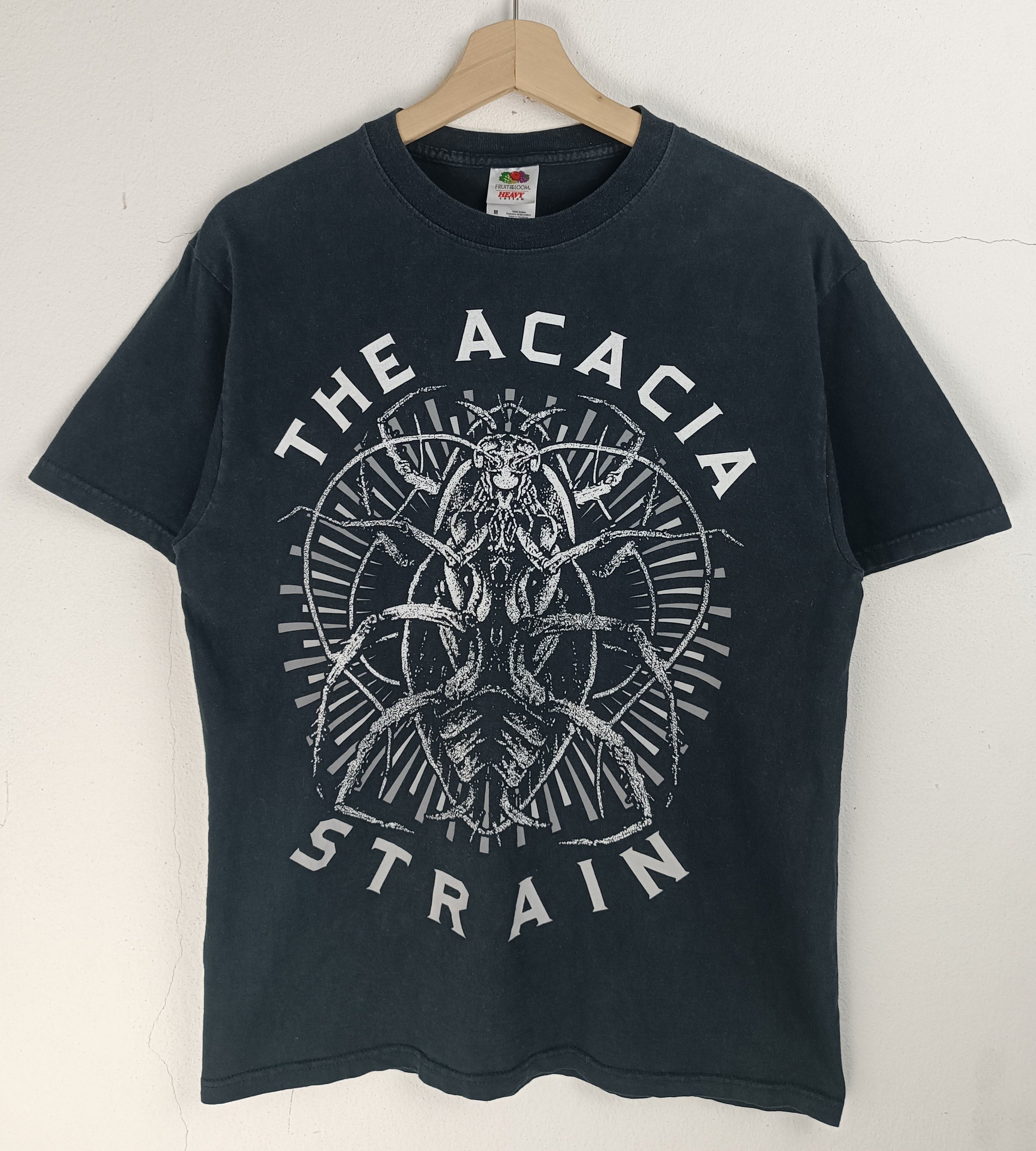 Band Tees VINTAGE Y2K THE ACACIA STRAIN DEATHCORE TEE thy art grin Size US M / EU 48-50 / 2 - 3 Thumbnail