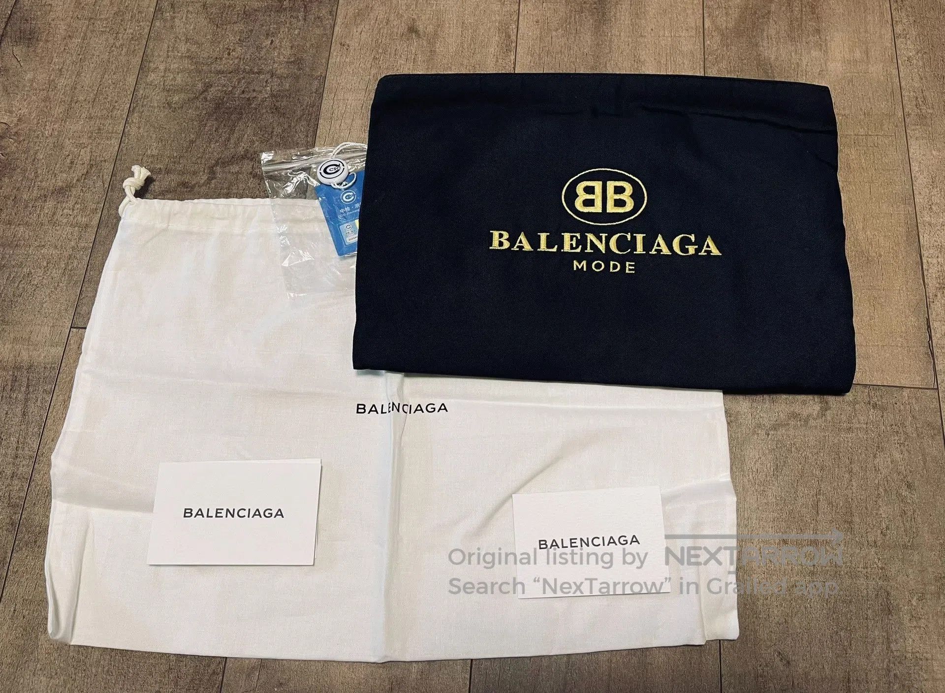Balenciaga Balenciaga Classic Nylon Clutch Bag. Size ONE SIZE - 1 Thumbnail