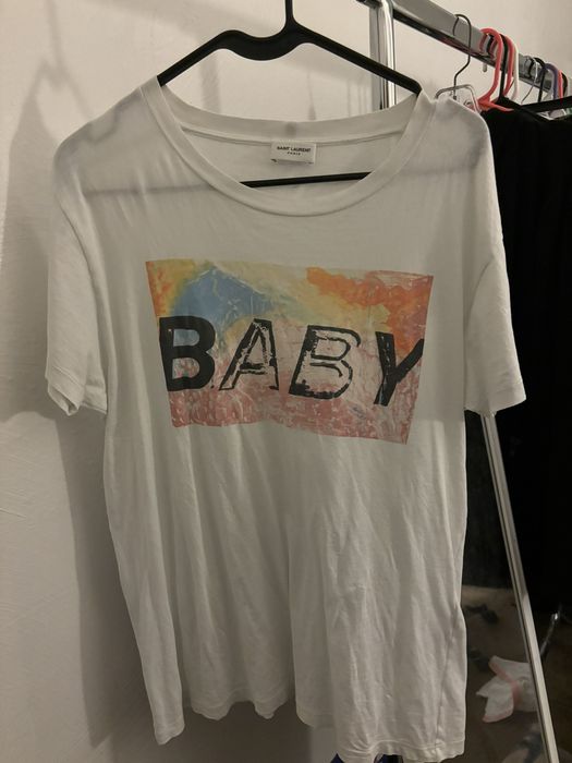 Saint laurent baby outlet tee