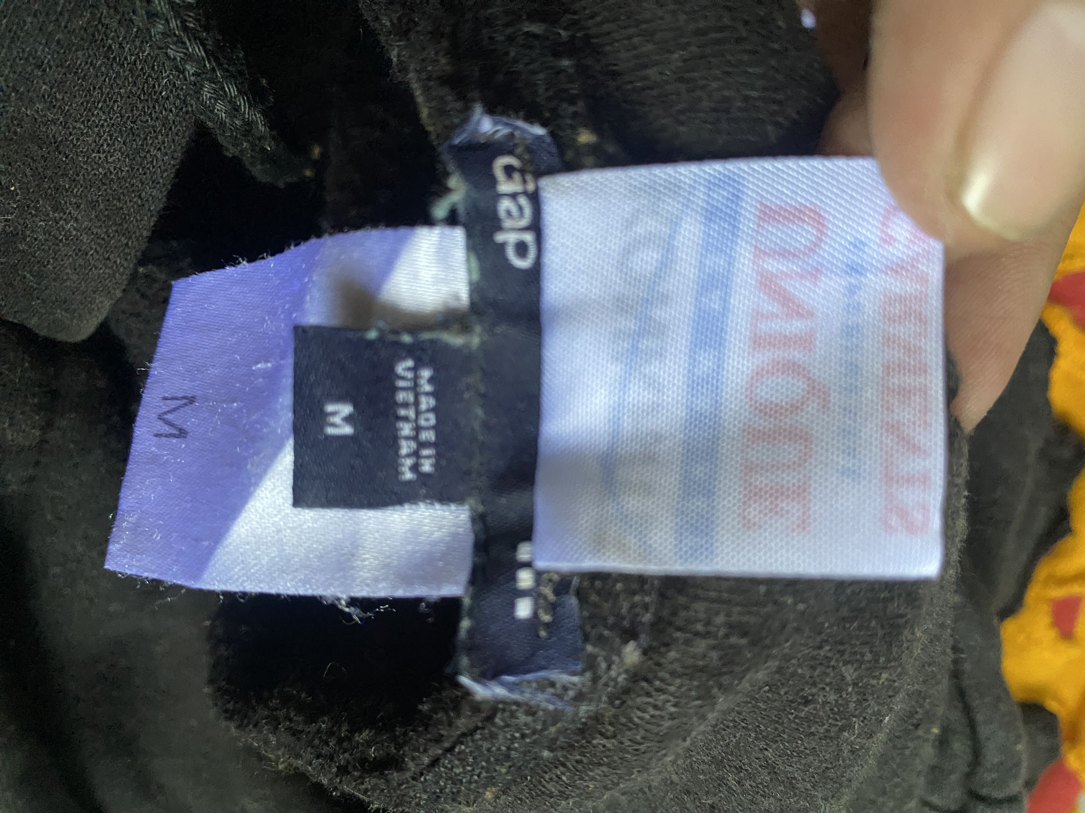 Gap × Handmade 1 OF 1 REWORKED GAP CRACKY 3 TONED HOODIE SIZE M Size US M / EU 48-50 / 2 - 7 Thumbnail
