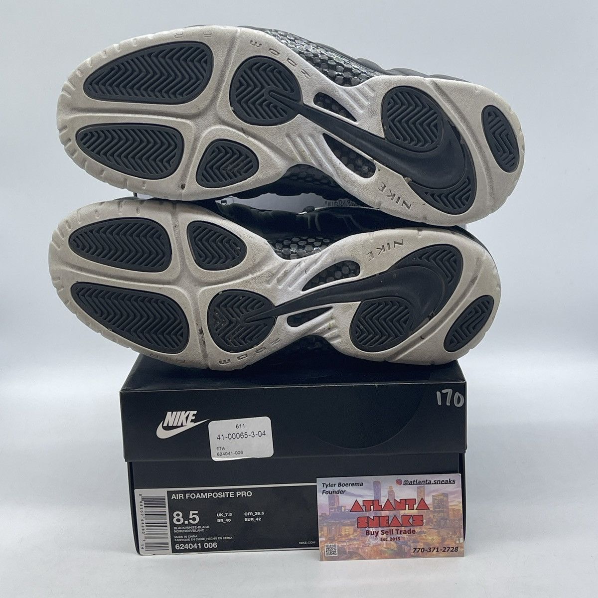 Nike Air foamposite dr doom Size US 8.5 / EU 41-42 - 7 Thumbnail