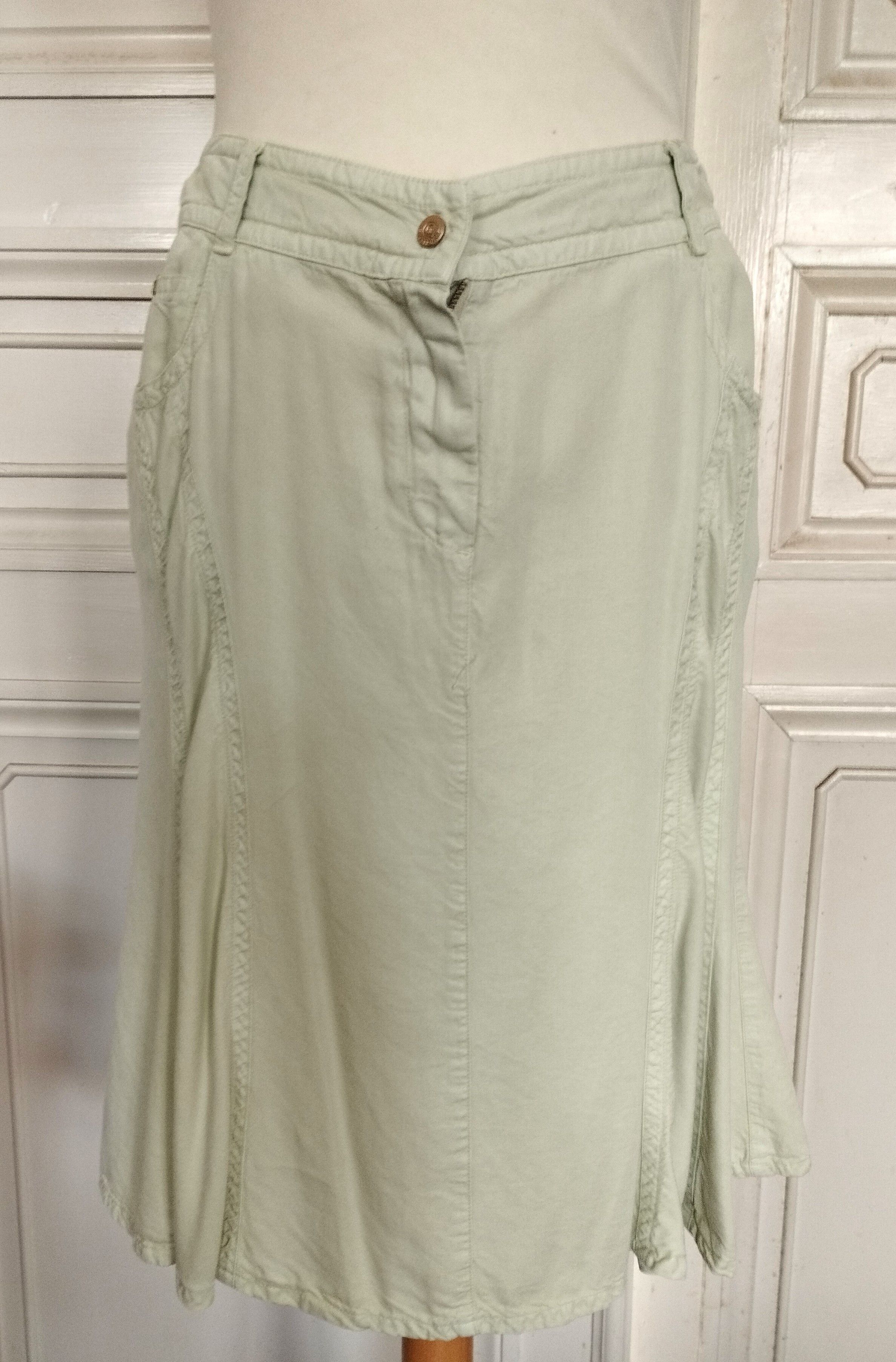 Cerruti 1881 Cerruti Jupe Tencel Suédé T 3XL Size 34" / US 12 / IT 48 - 1 Thumbnail