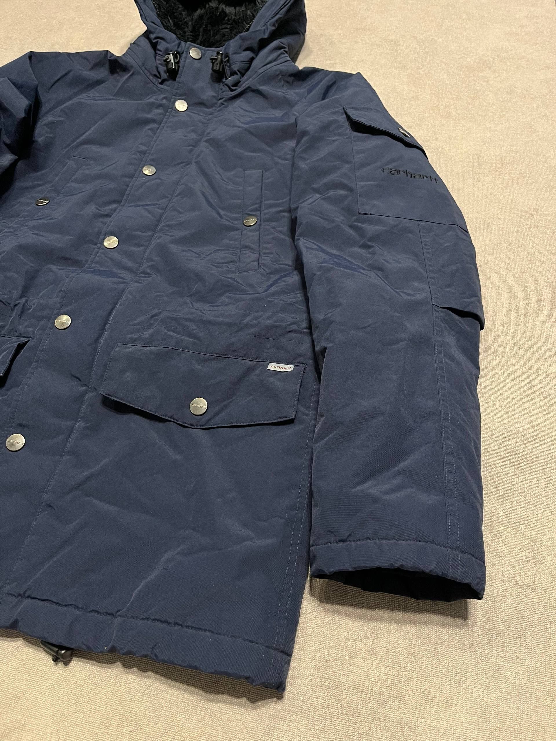 Carhartt Vintage Carhartt Anchorage Parka Jacket Coat Men’s Blue Sz S Size US S / EU 44-46 / 1 - 5 Thumbnail