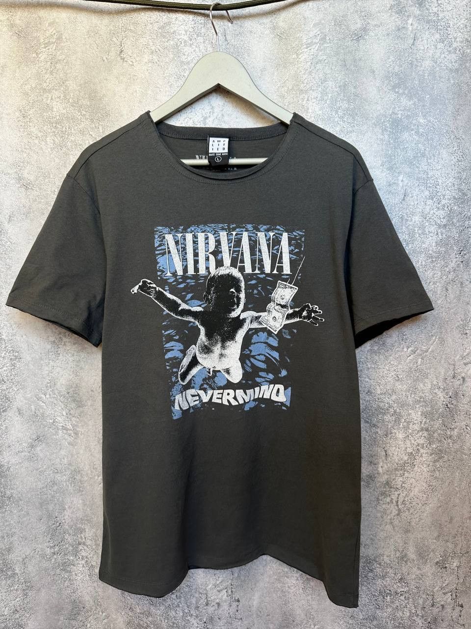 Amplified AMPLIFIED Nirvana Nevermind Baby Graphic T-Shirt Size US L / EU 52-54 / 3 - 2 Thumbnail