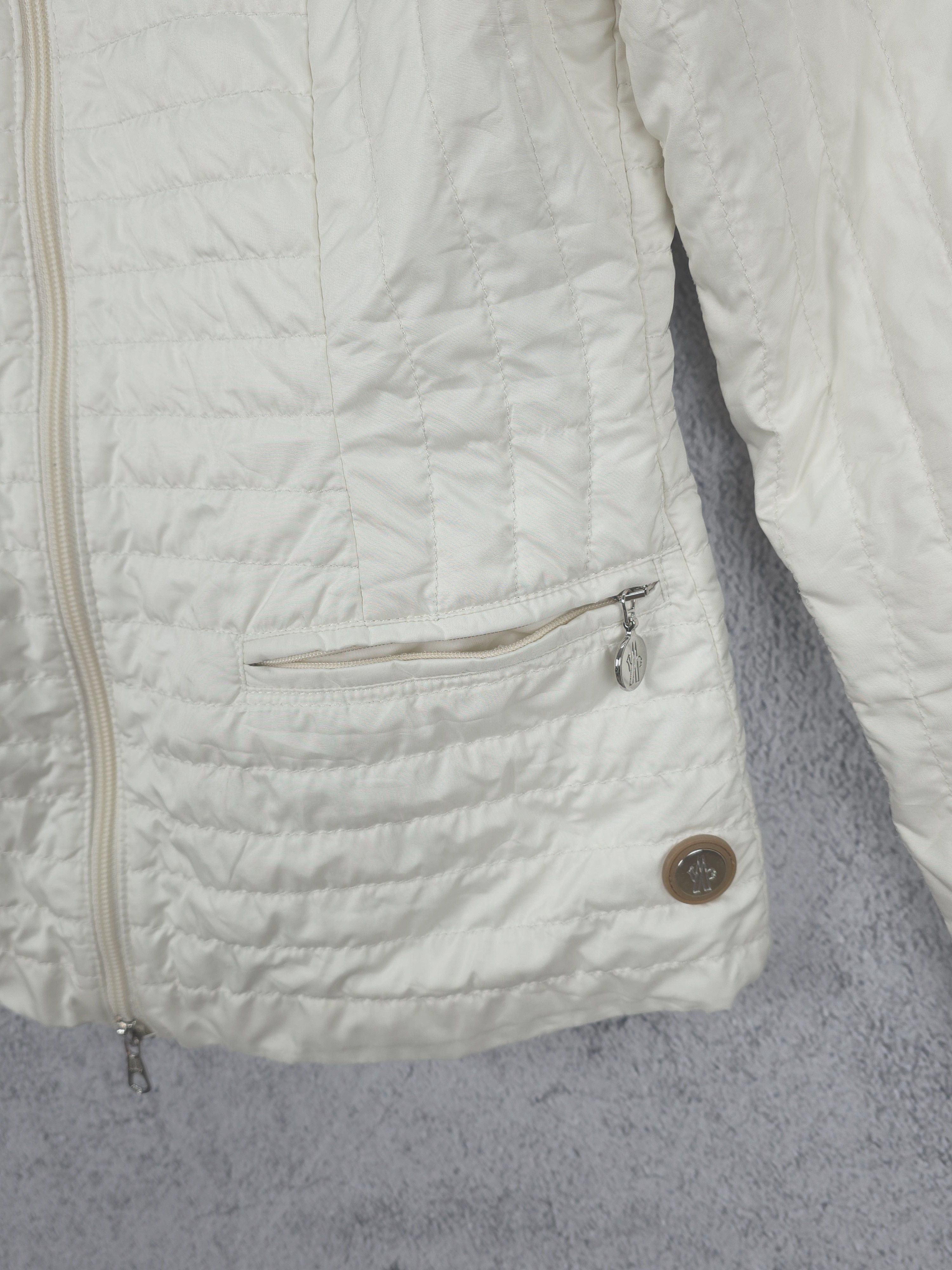 Moncler Moncler light Quilted jacket vintage ecru size S Size S / US 4 / IT 40 - 9 Thumbnail