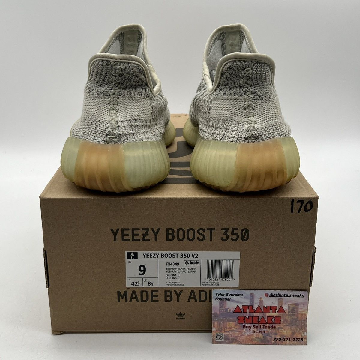 Adidas Yeezy boost 350 Yeshaya reflective Size US 9 / EU 42 - 3 Thumbnail