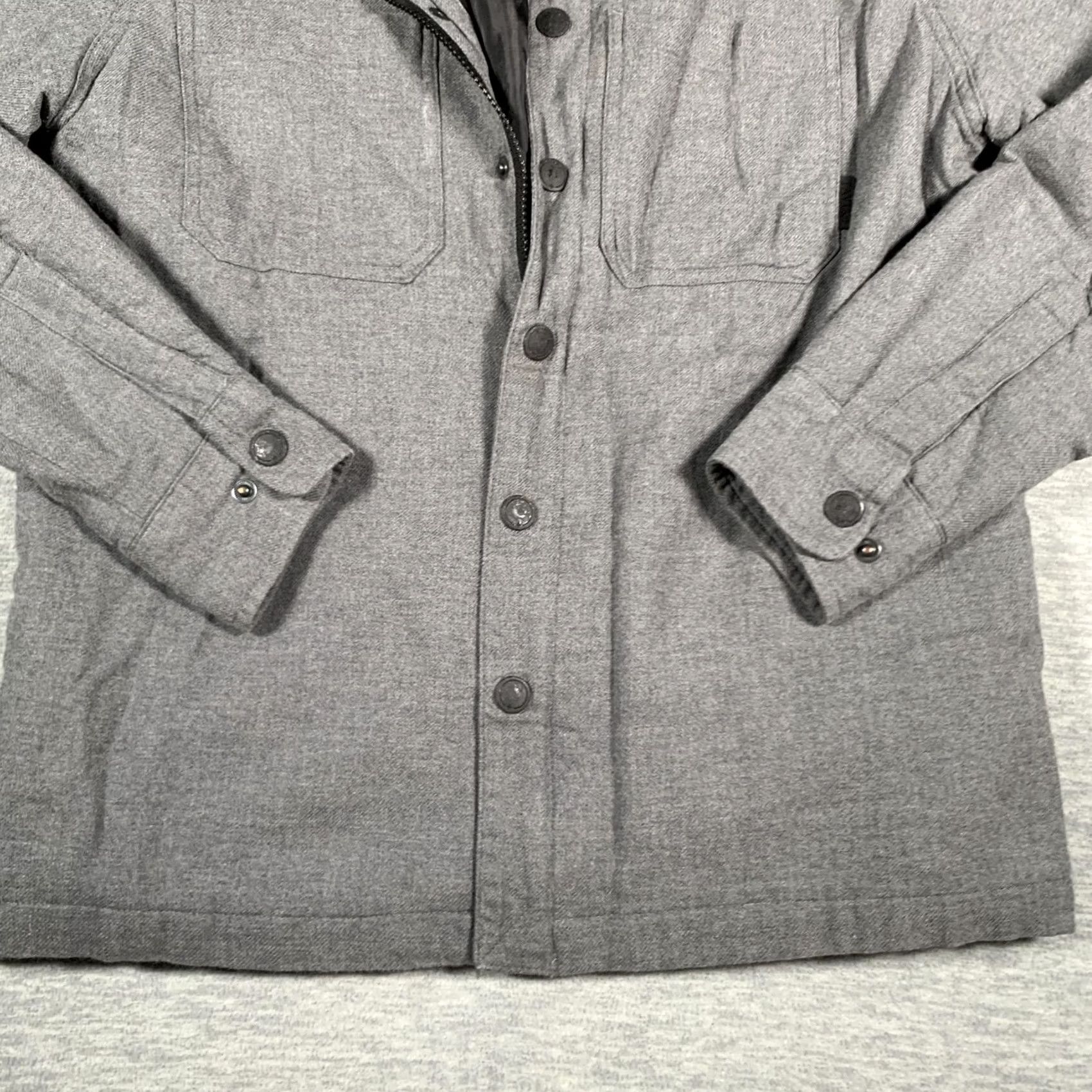 Tavik Tavik Interface Jacket Mens Small Gray Modern Beach Culture Button Up Lightweight Size US S / EU 44-46 / 1 - 3 Thumbnail