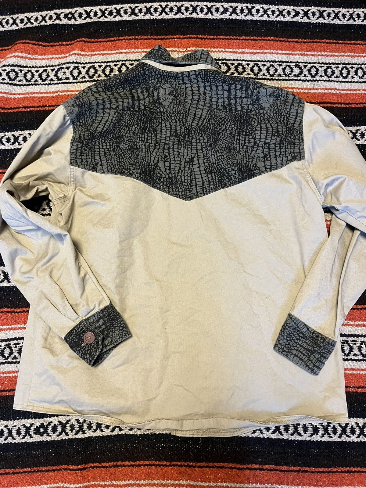 Other Alligator print button up Size US XL / EU 56 / 4 - 2 Thumbnail