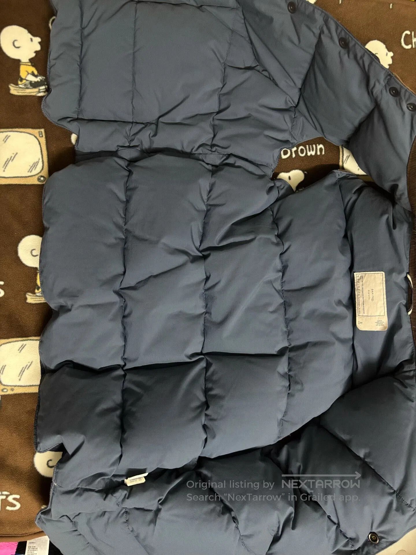 Japanese Brand Classic Denim Puffer Vest for Fall 2020. Size US S / EU 44-46 / 1 - 5 Thumbnail